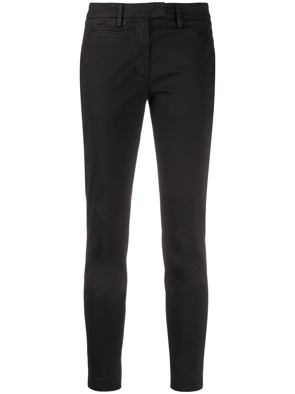 Dondup Belt Loop Casual Pants In Black