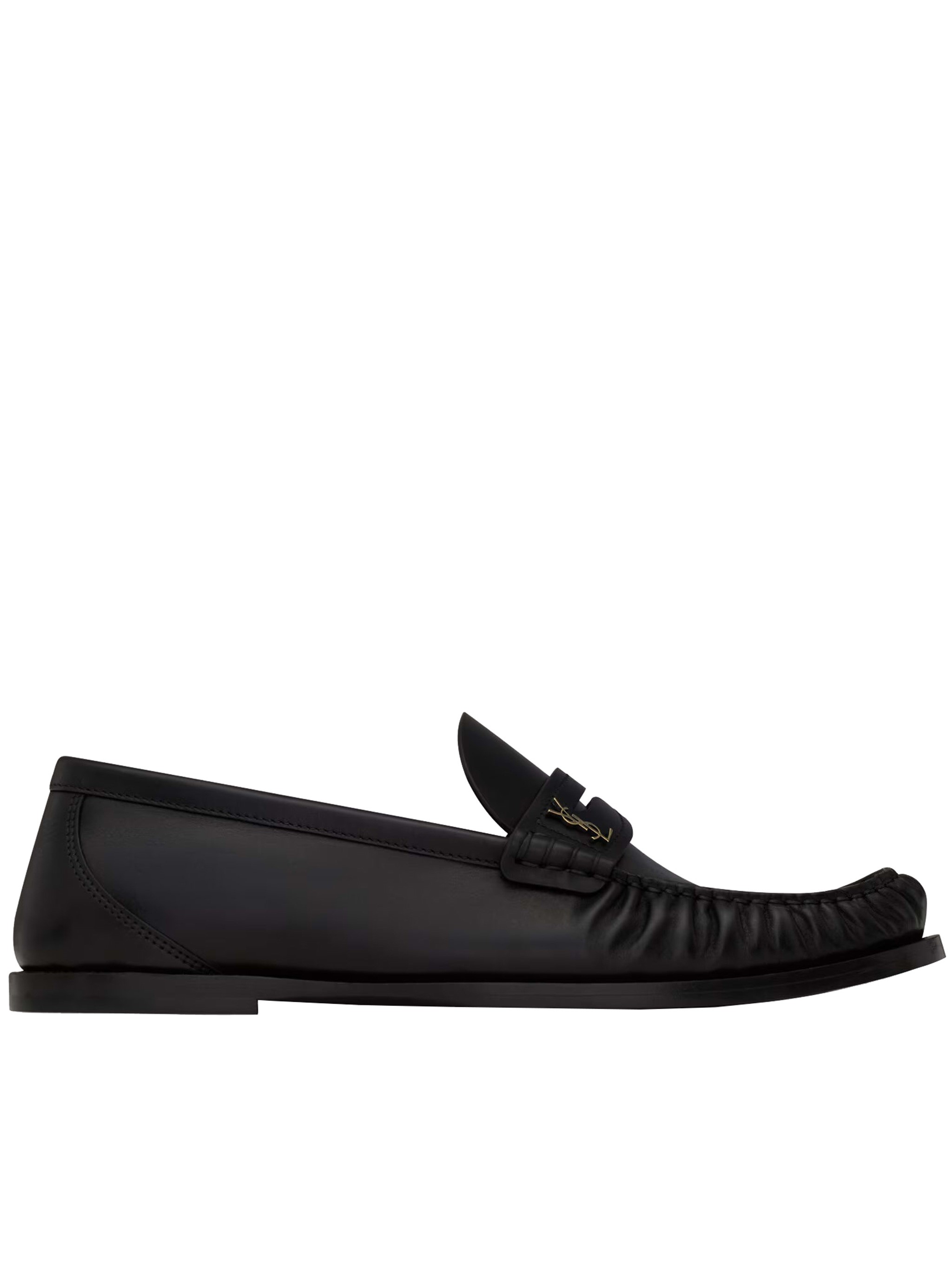 Saint Laurent Loafers In Black