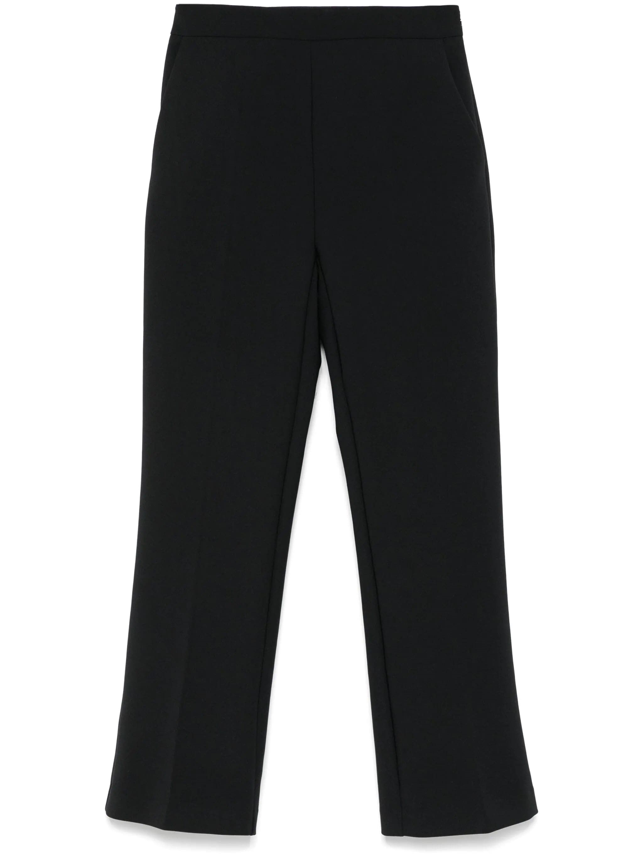 Elisabetta Franchi Cropped Pants In Black