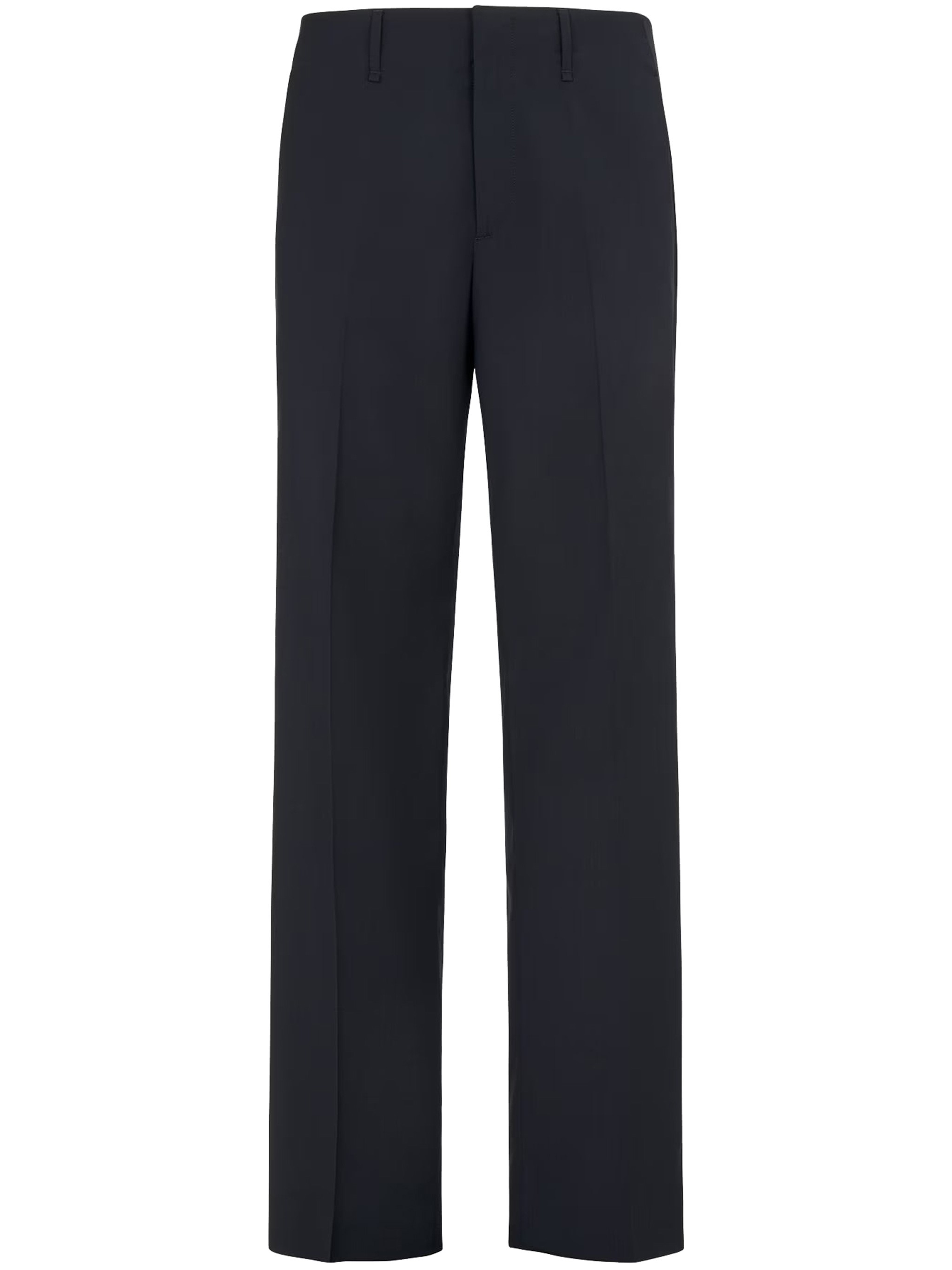 Fendi Trousers Light Wool In Black