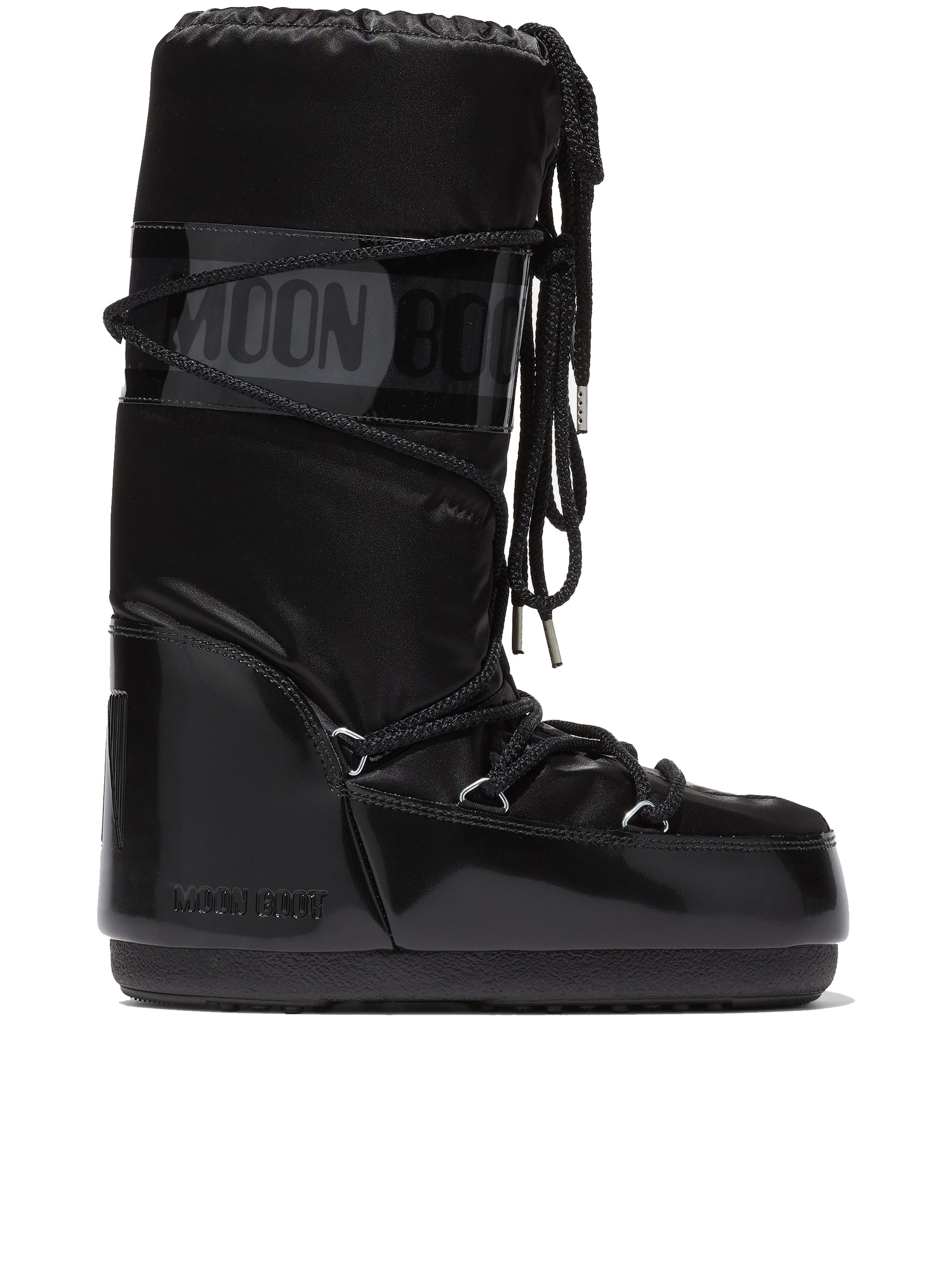 Moon Boot Icon Glance Black Boots In Black