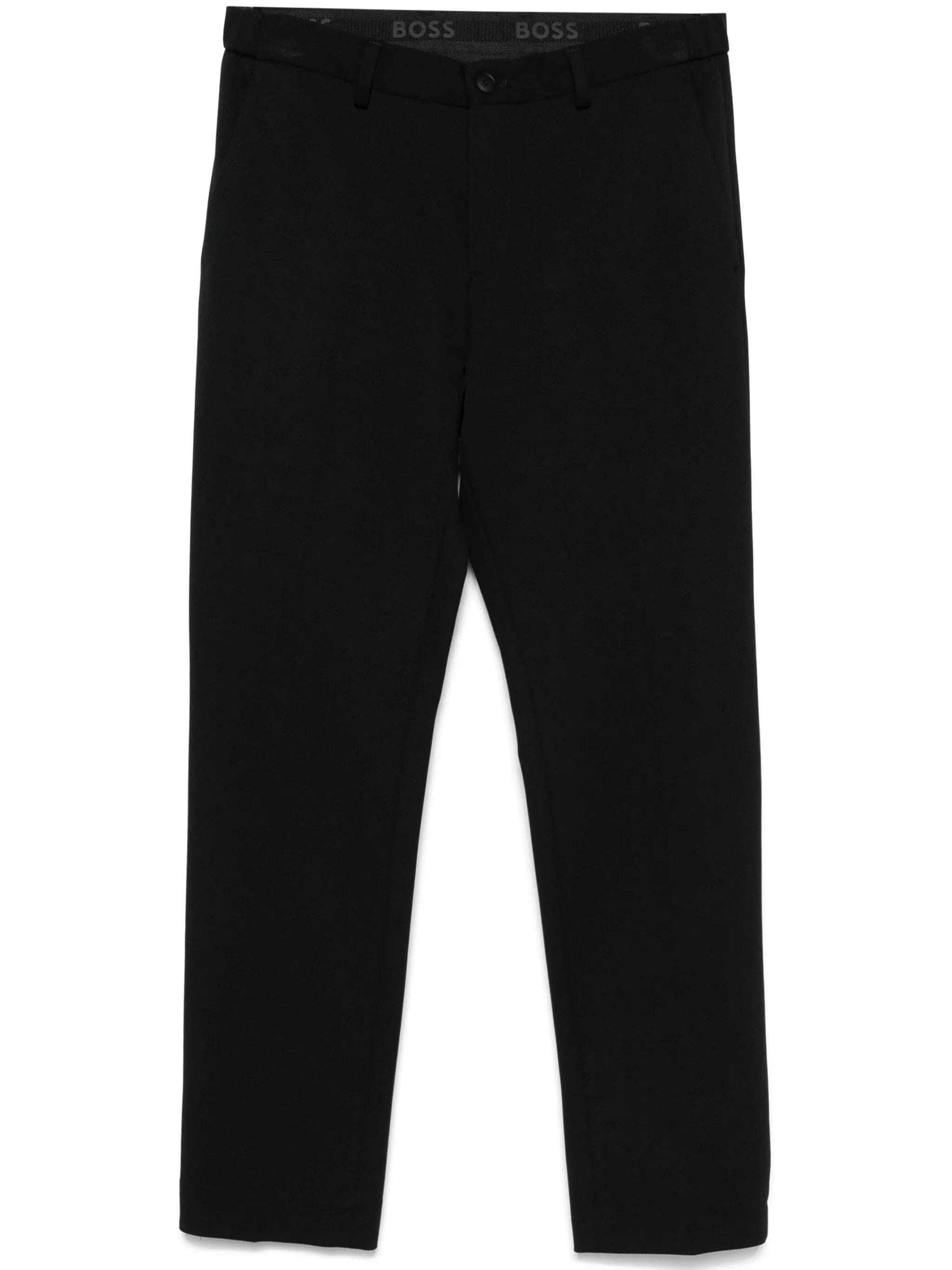 Hugo Boss Slim Fit Trousers In Black