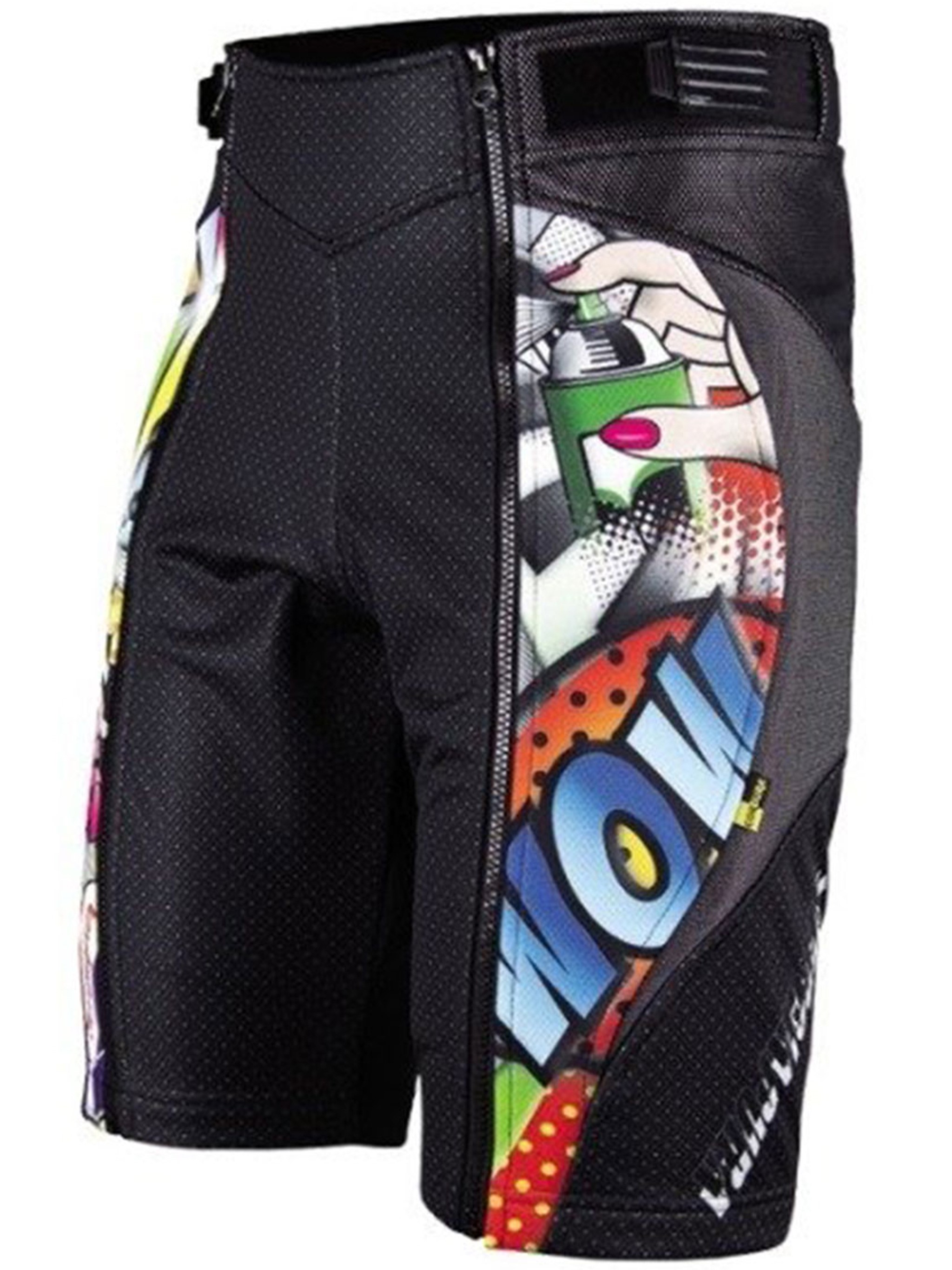 Energia Pura Short Pants With Protection In Black