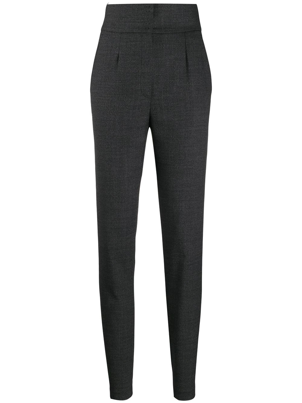 Dolce & Gabbana Pantalone A Vita Alta In Black