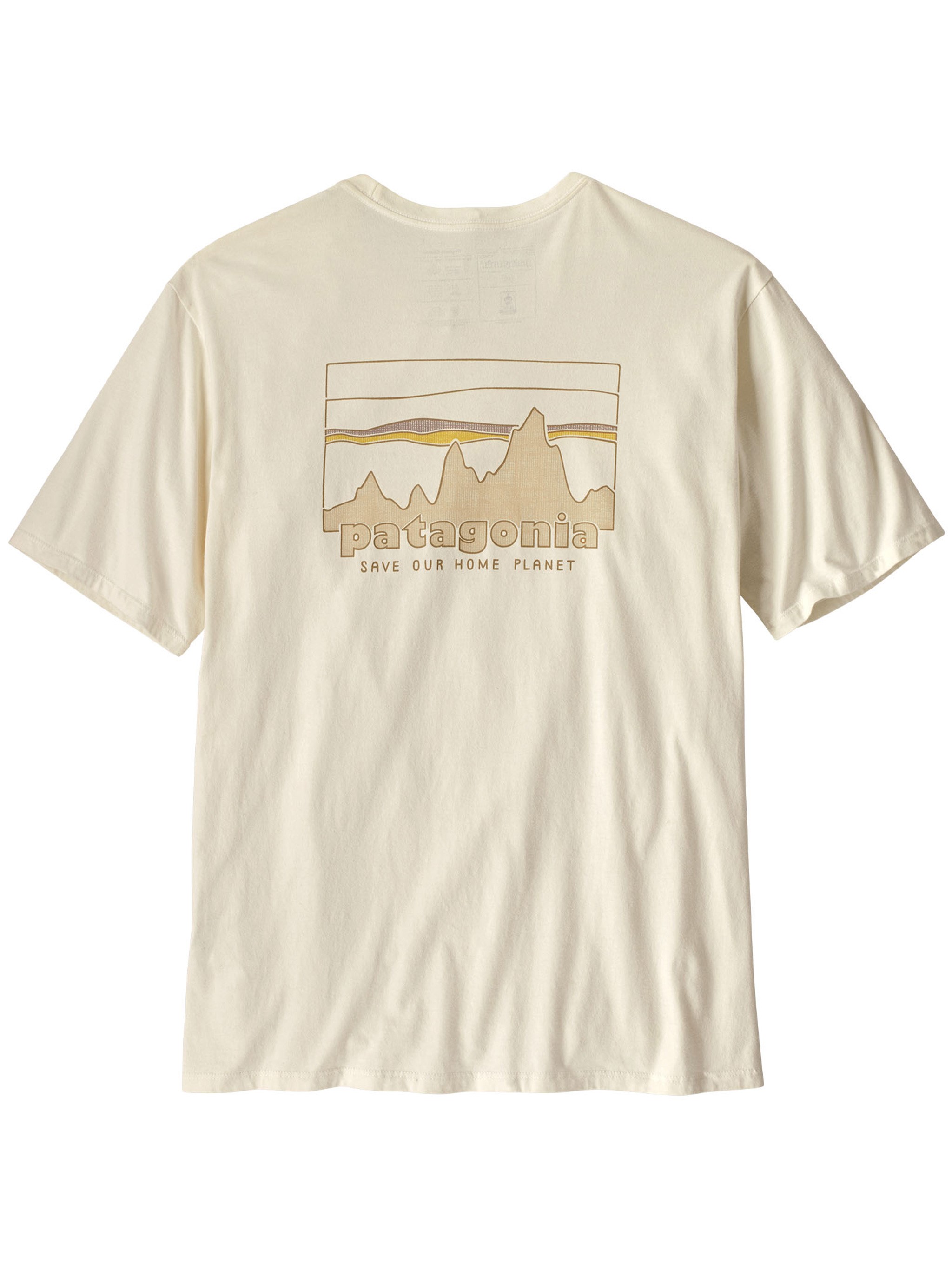 Patagonia 73 Skyline Organic T-shirt In Neutral