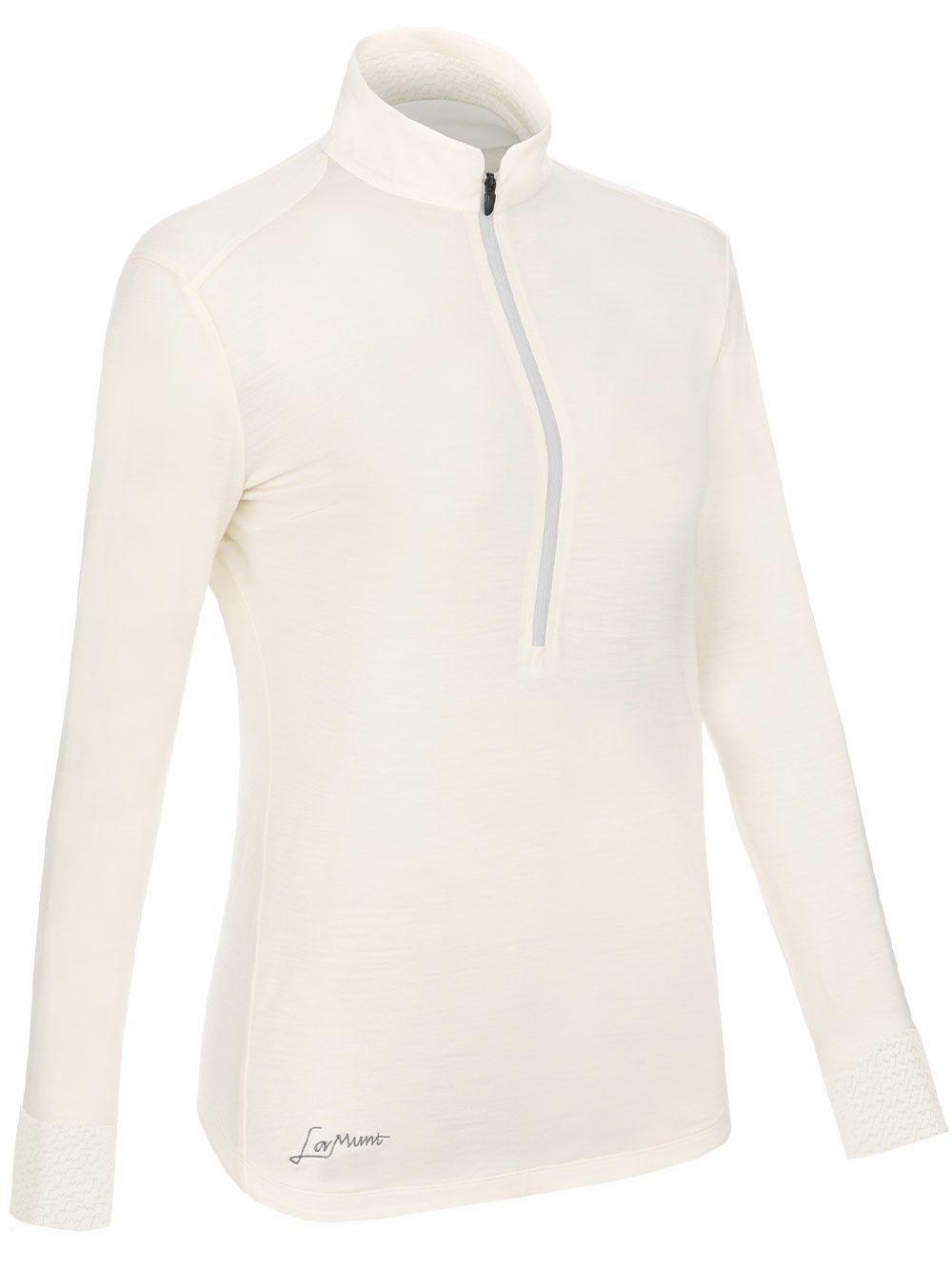 Lamunt Alexandra White Long Sleeve Top In White