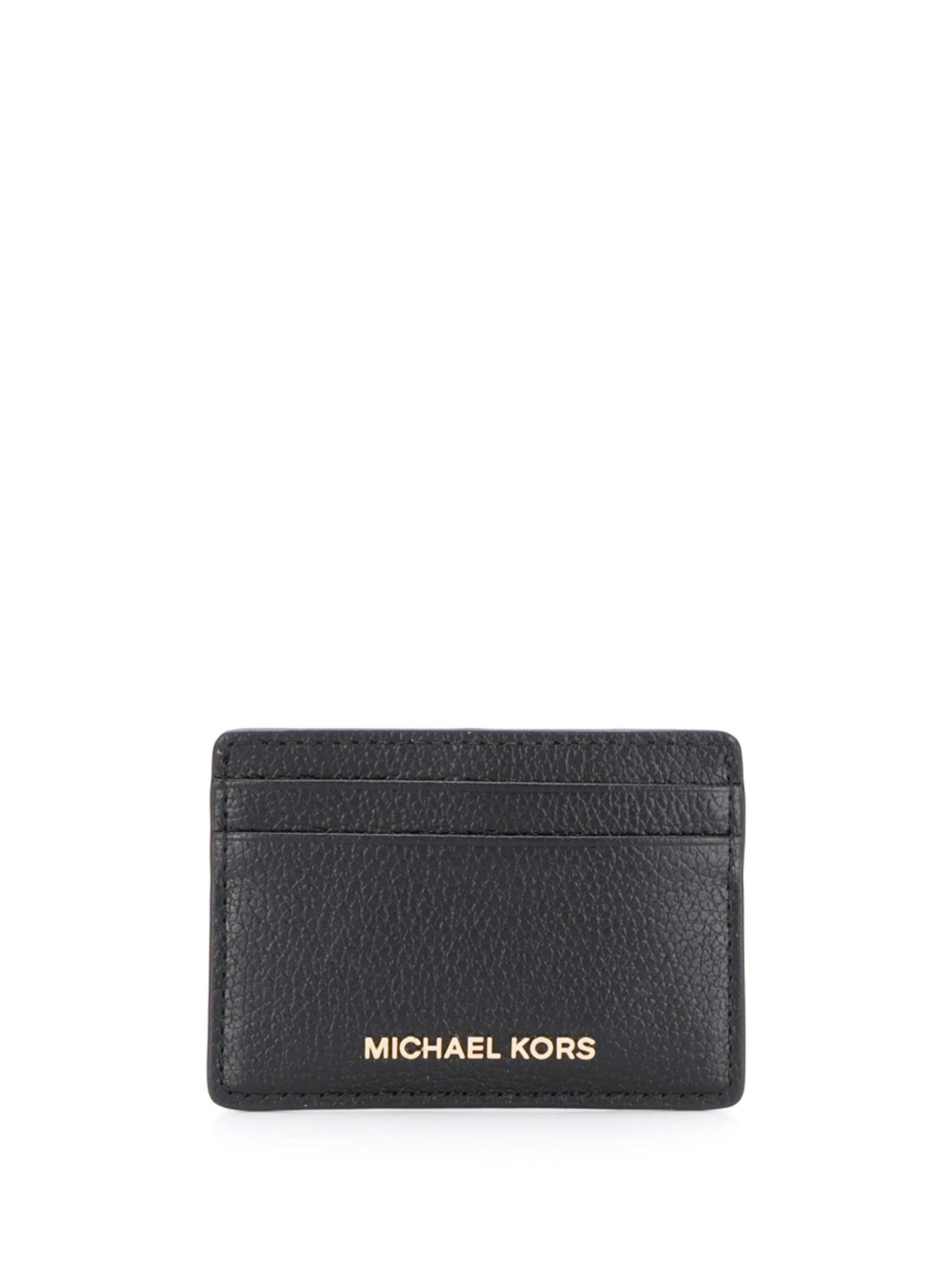 Michael Kors Card Holder In Black