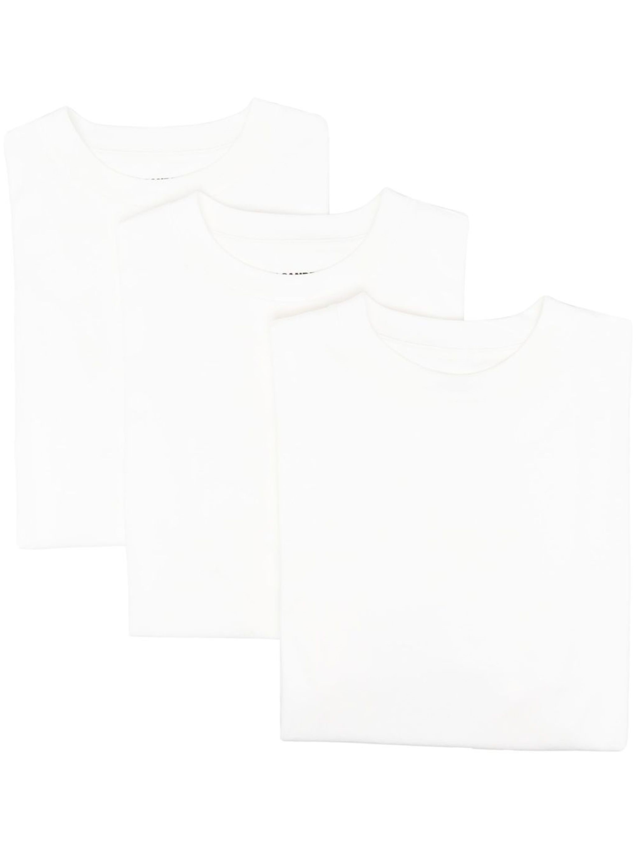 Jil Sander Set Of Three T-shirts In White