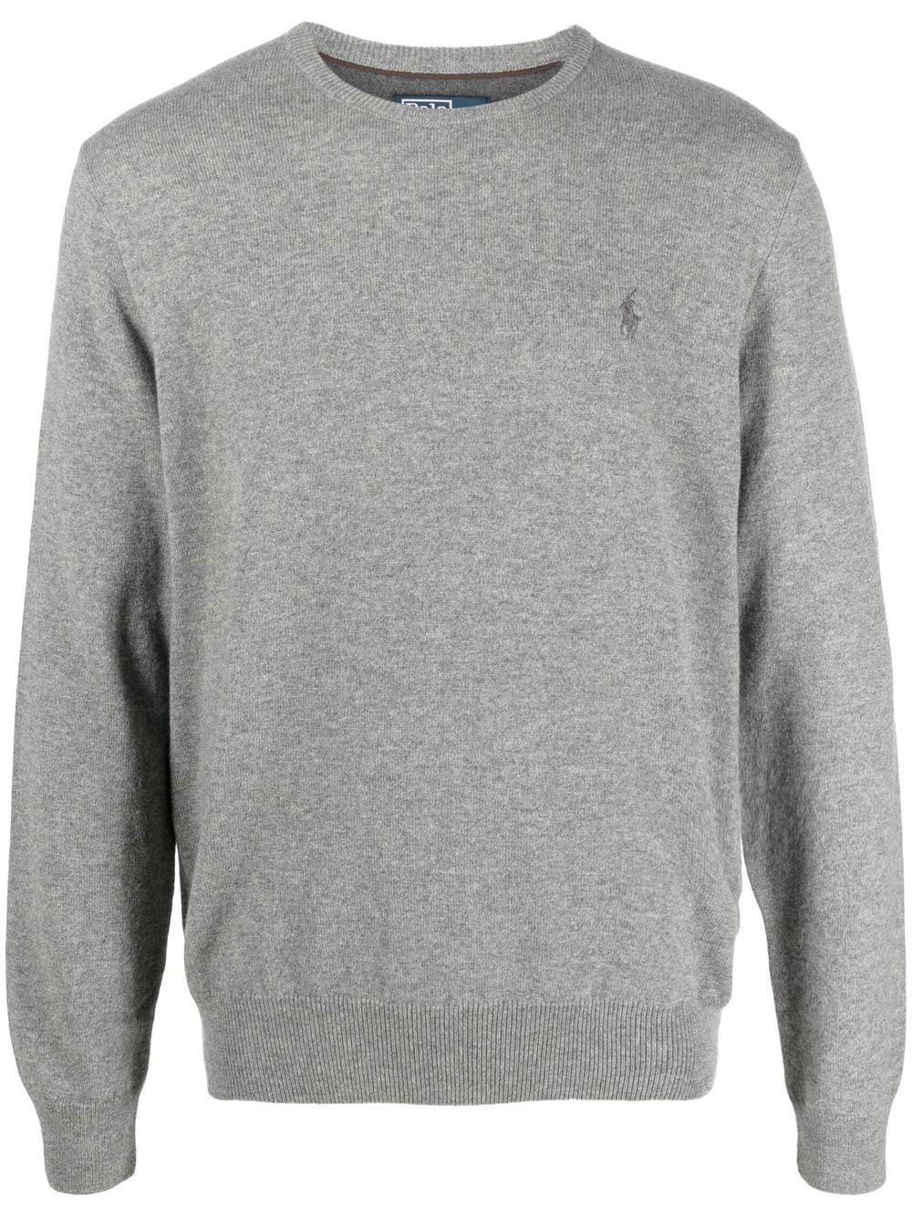 Polo Ralph Lauren Pony Sweater In Gray