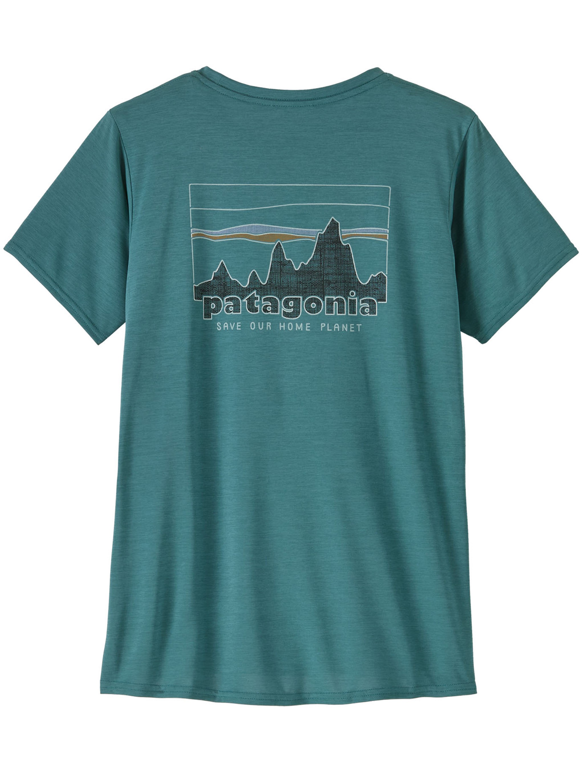 Patagonia Cap Cool Daily Graphic Shirt In Green