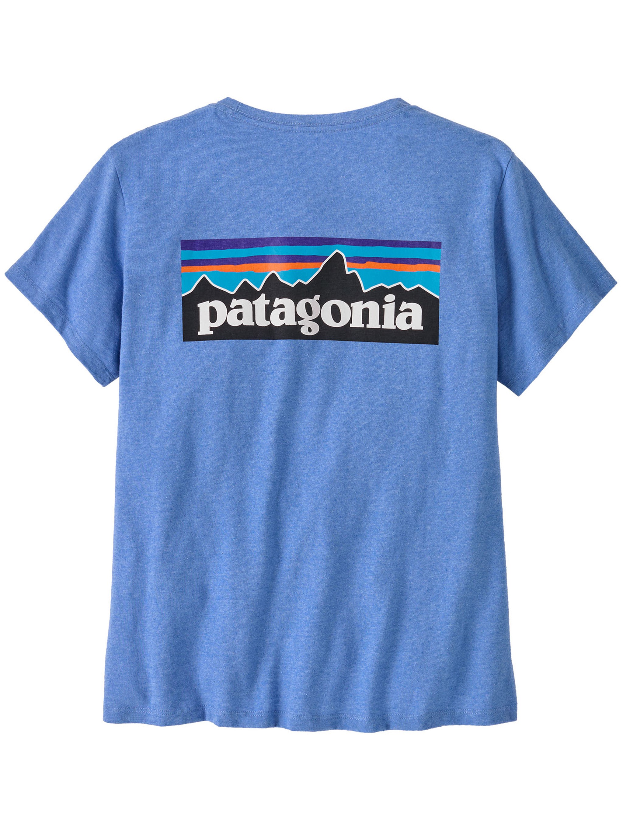 Patagonia P-6 Logo Resposibili-tee In Blue