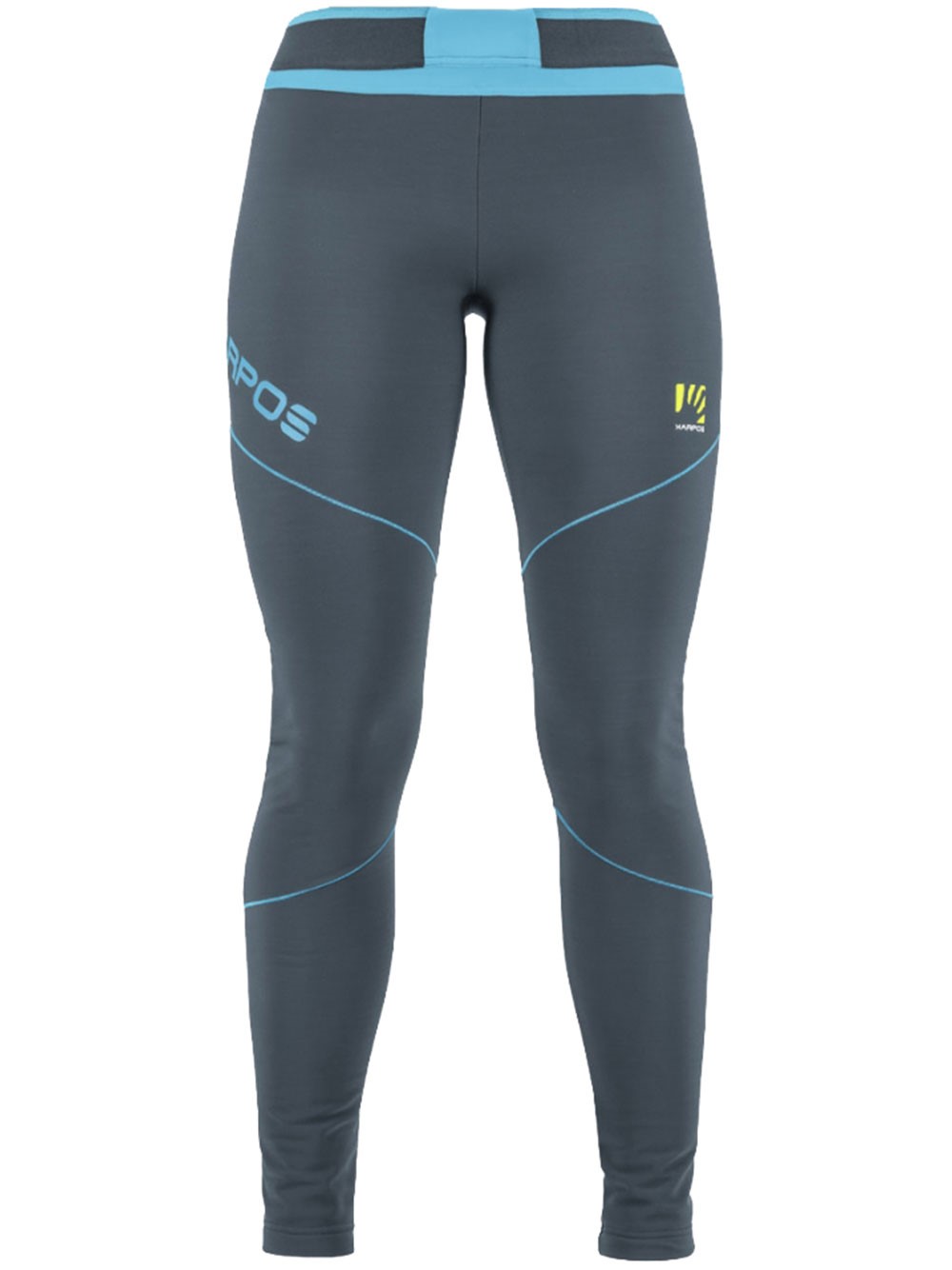 Karpos Logo-print Performance Leggings In Gray