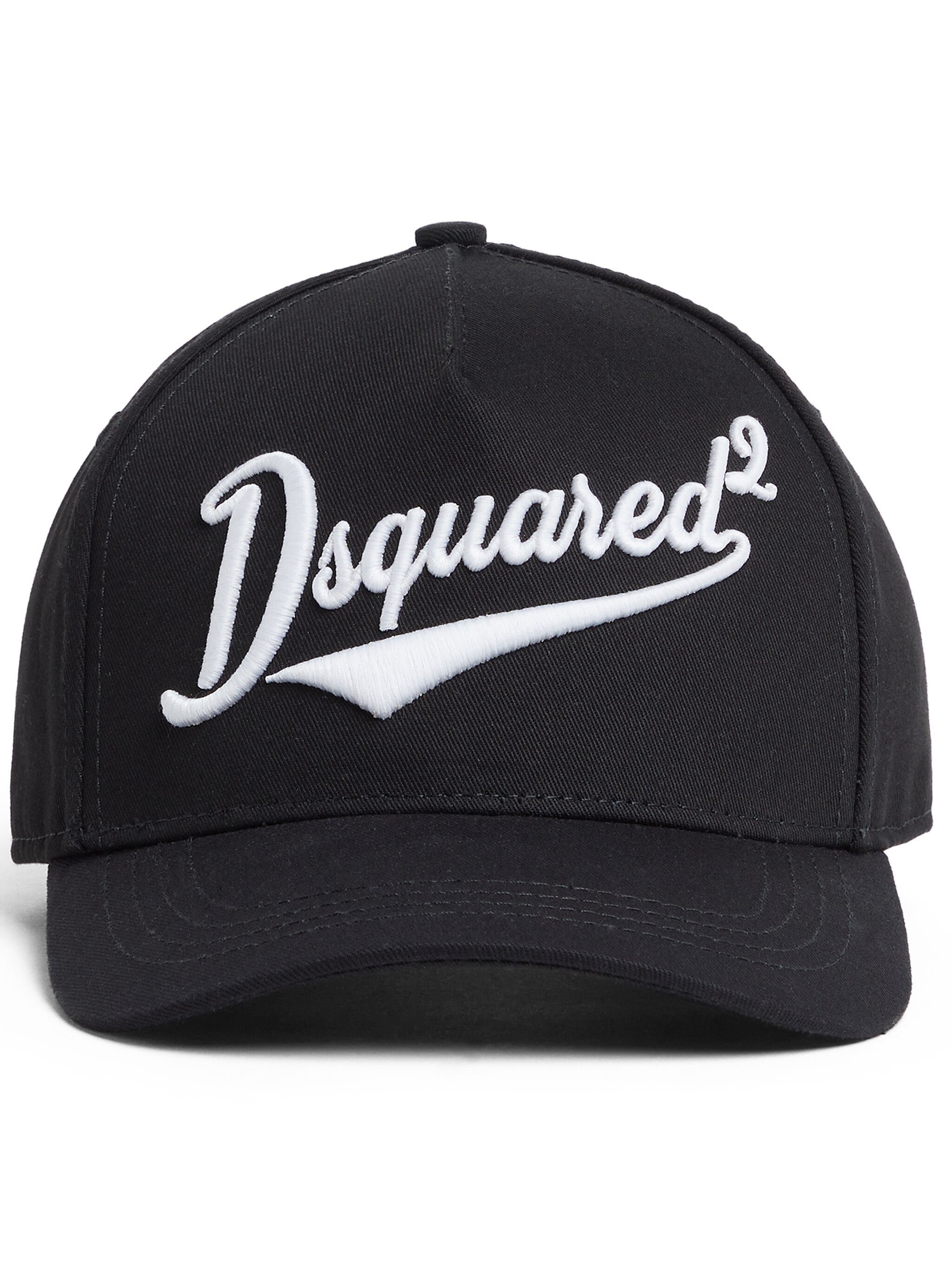 Dsquared2 Logo Embroidered Baseball Cap In Gray
