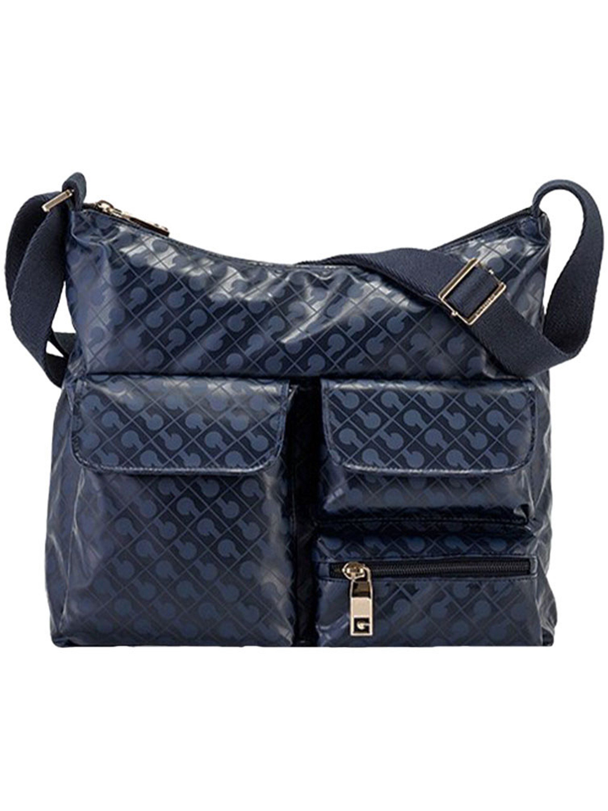 Gherardini Medium Pocket Satchel In Blue
