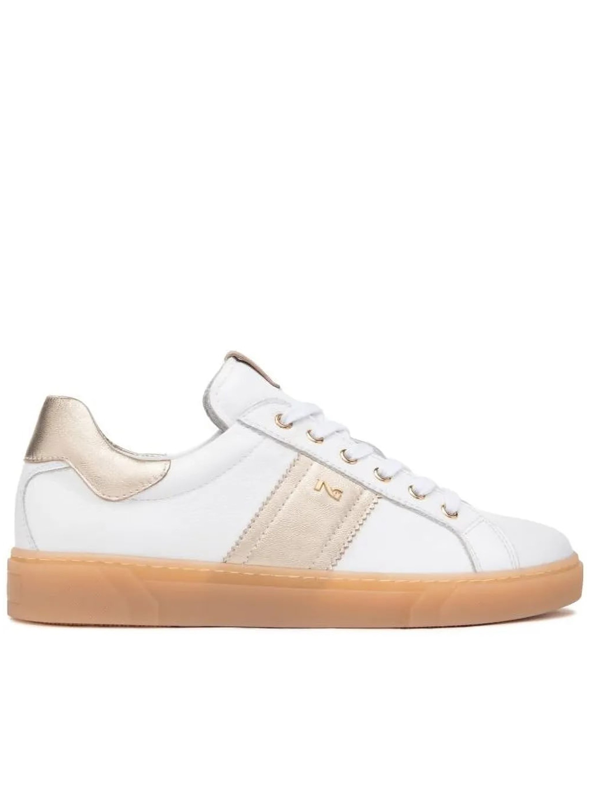 Nero Giardini Leather Sneakers In Multi