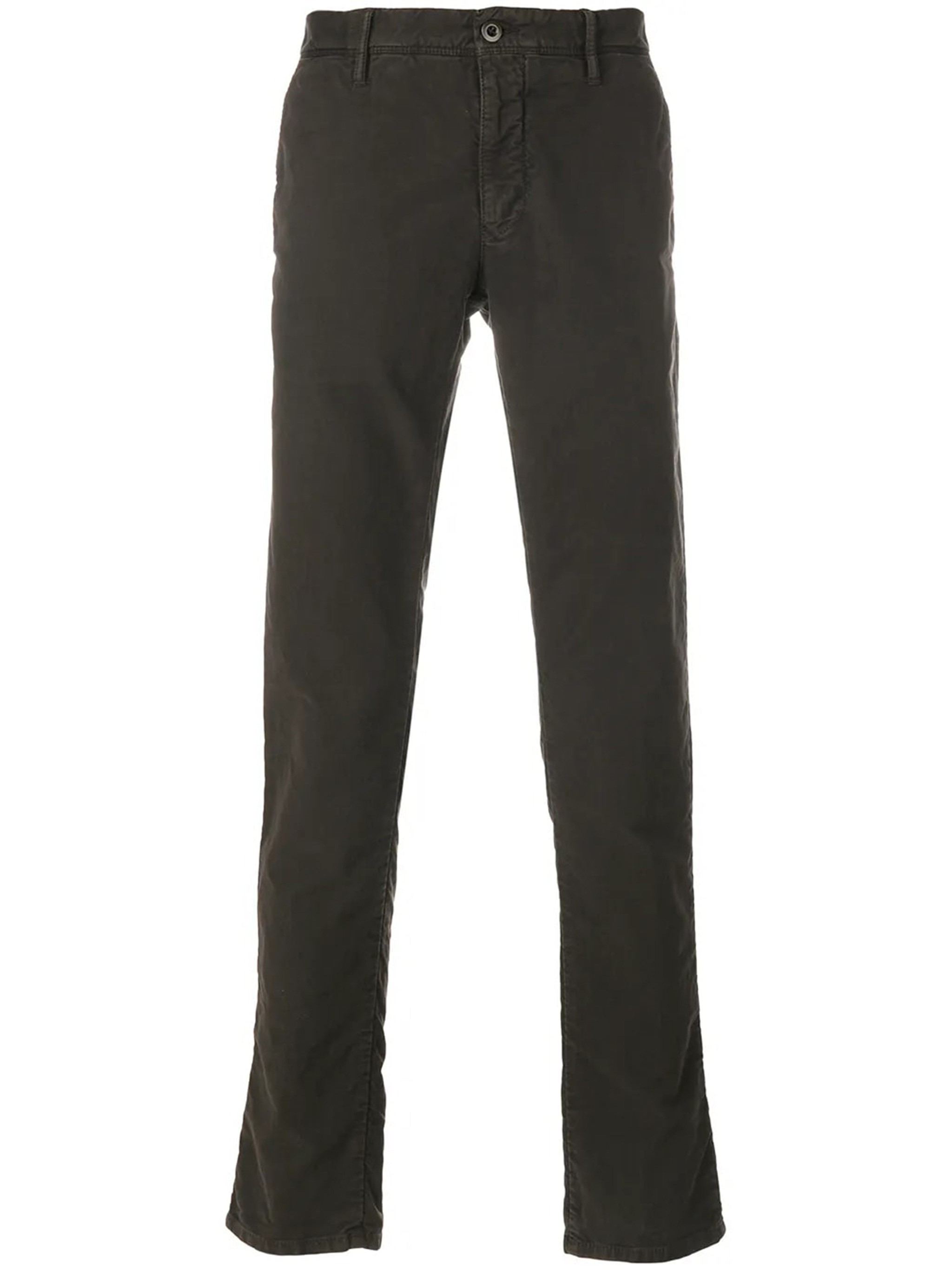 Incotex Slim-cut Chino Trousers In Brown