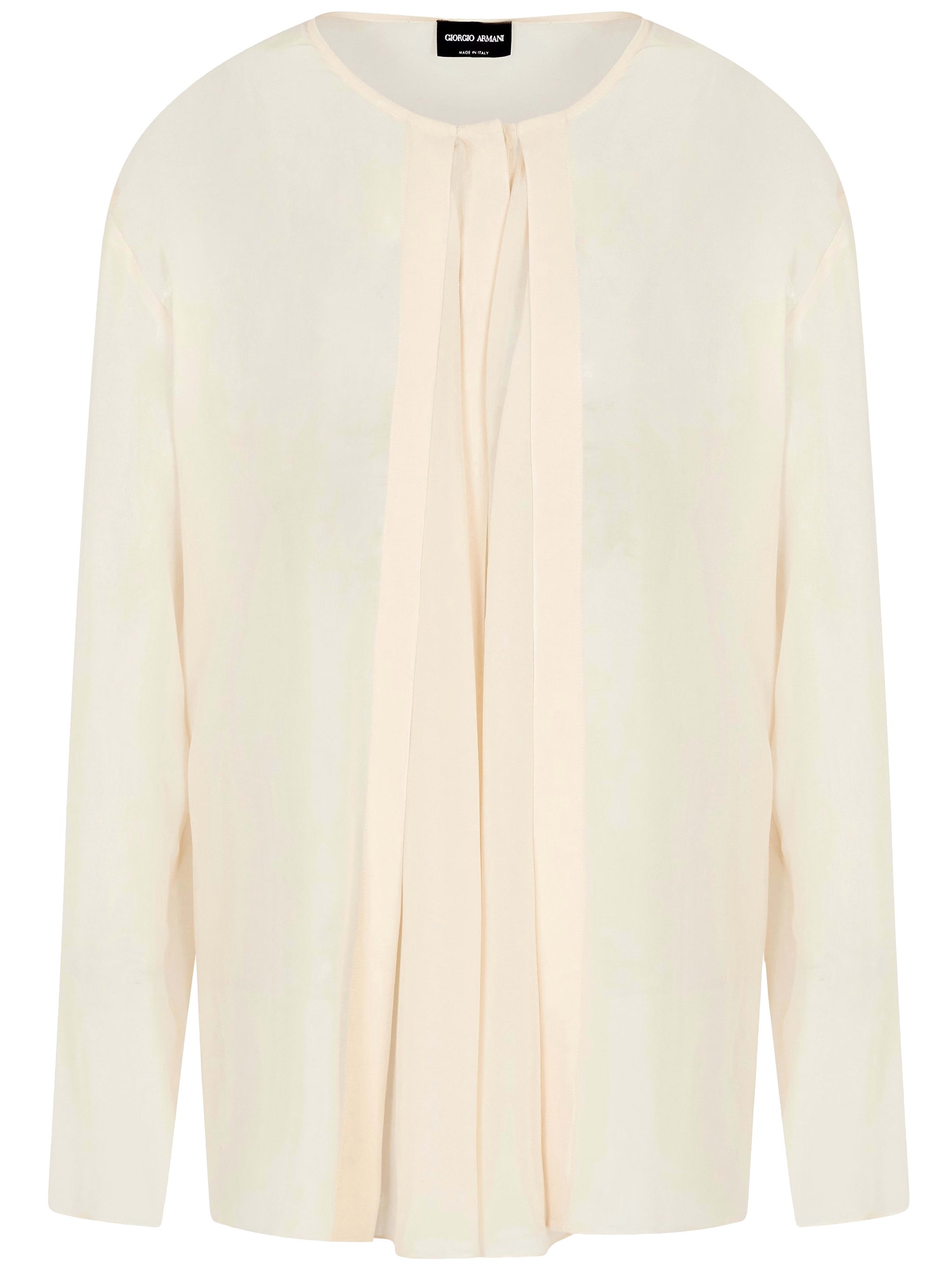 GIORGIO ARMANI Silk Georgette Shirt　GIORGIO ARMANI シルクジョーゼットシャツ GIORGIO