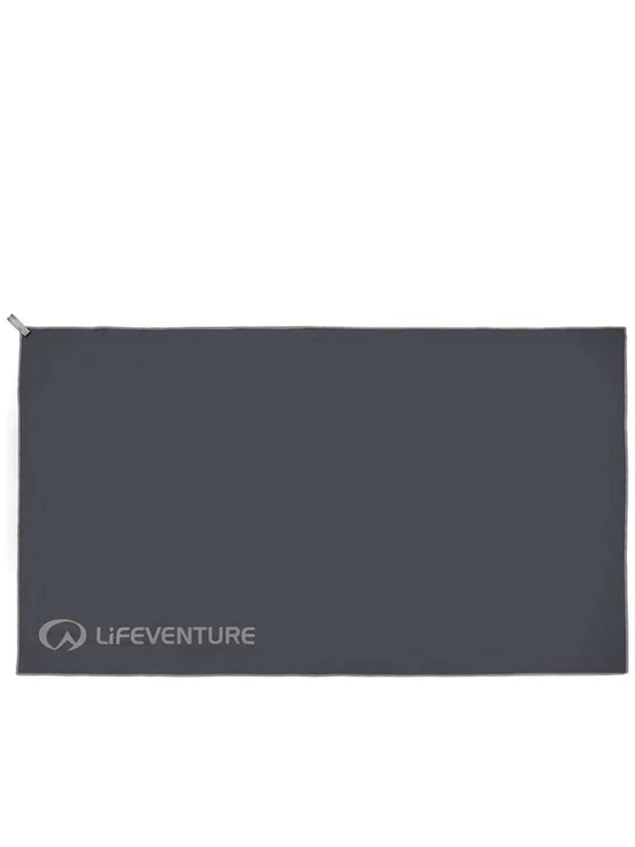 Lifeventure Hydrofibre Towel 130x75 In Gray