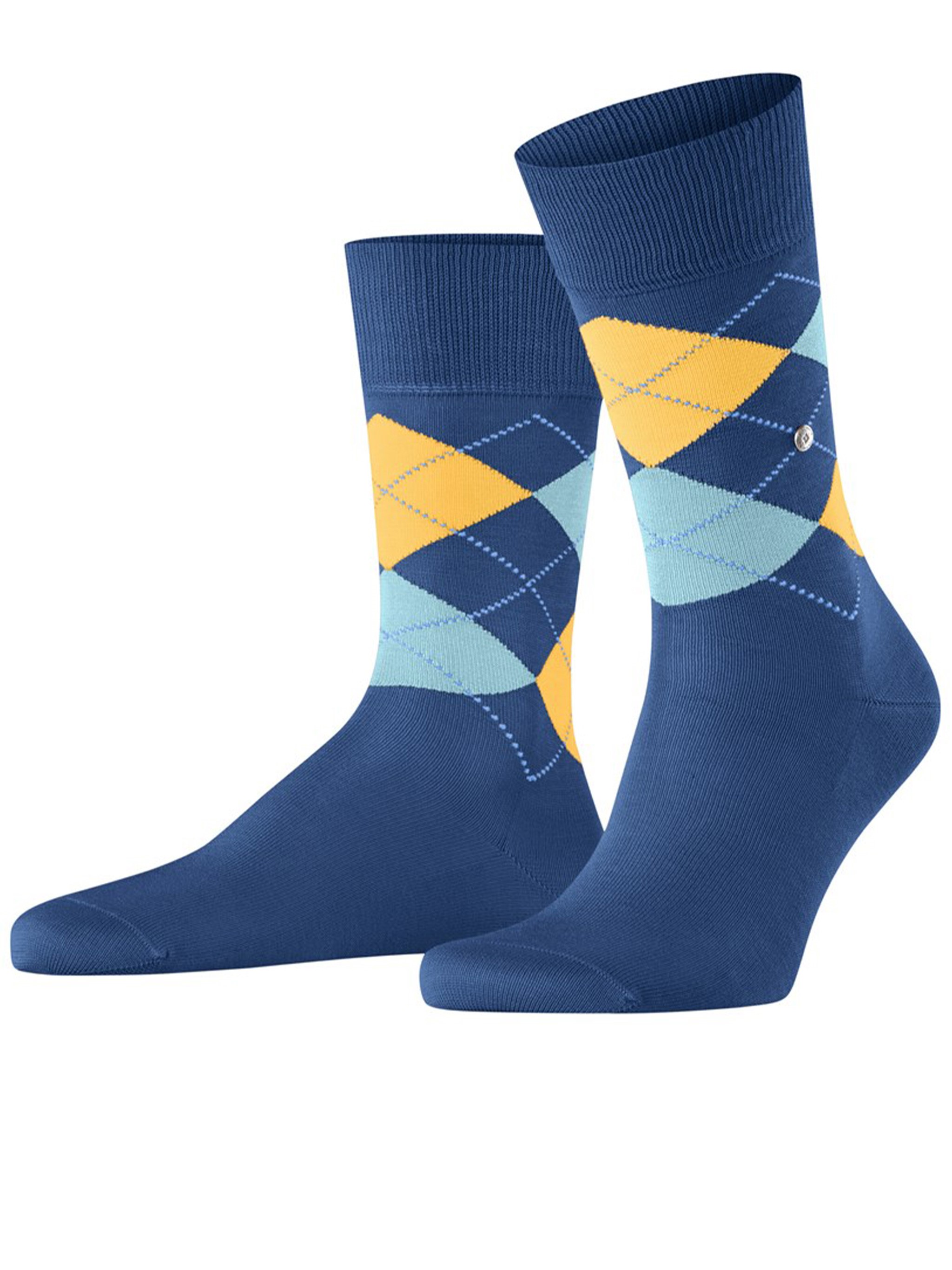 Burlington Manchester Socks In Blue