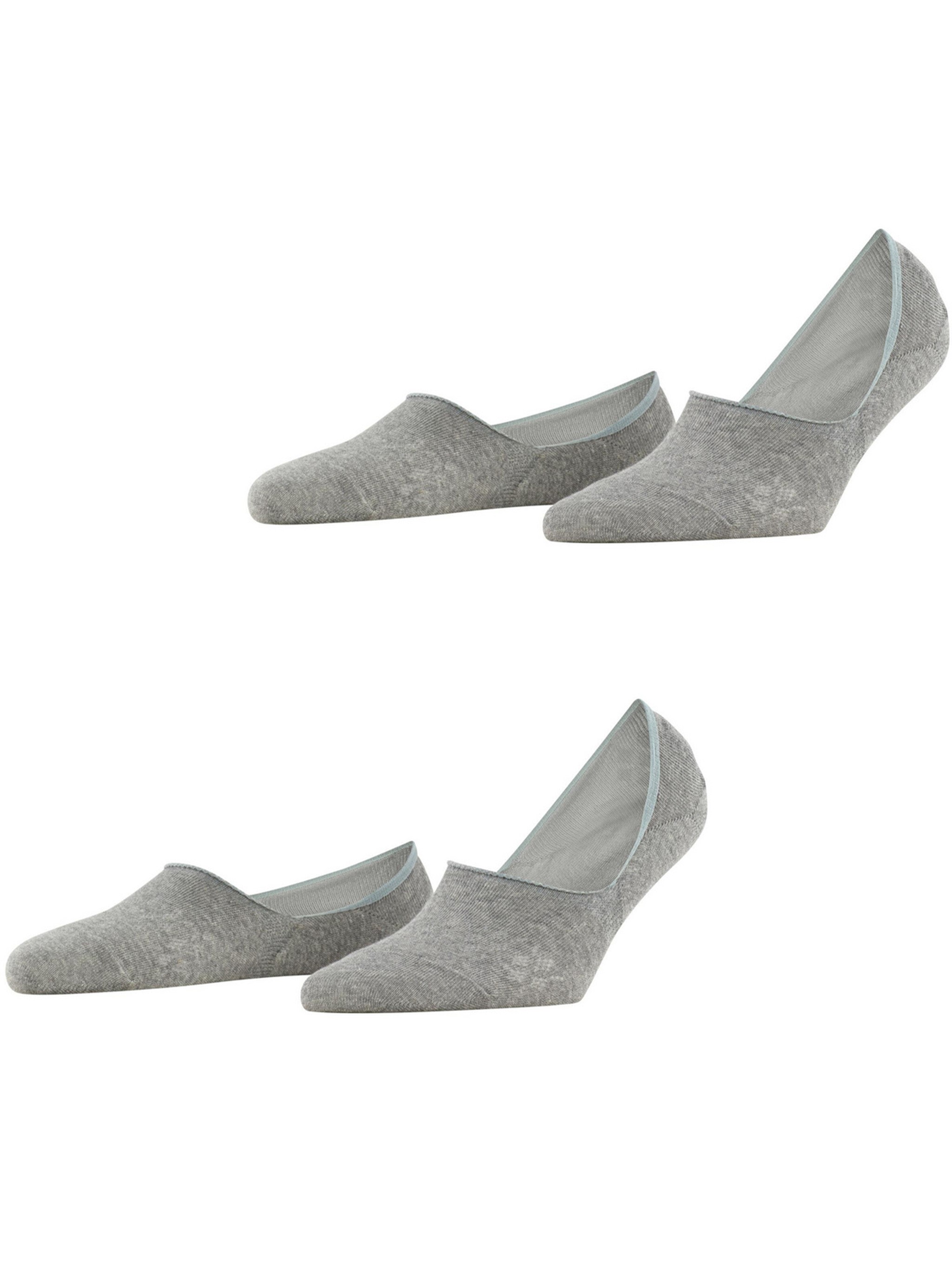 Burlington Everyday 2-pack Women No-show Socks In Gray