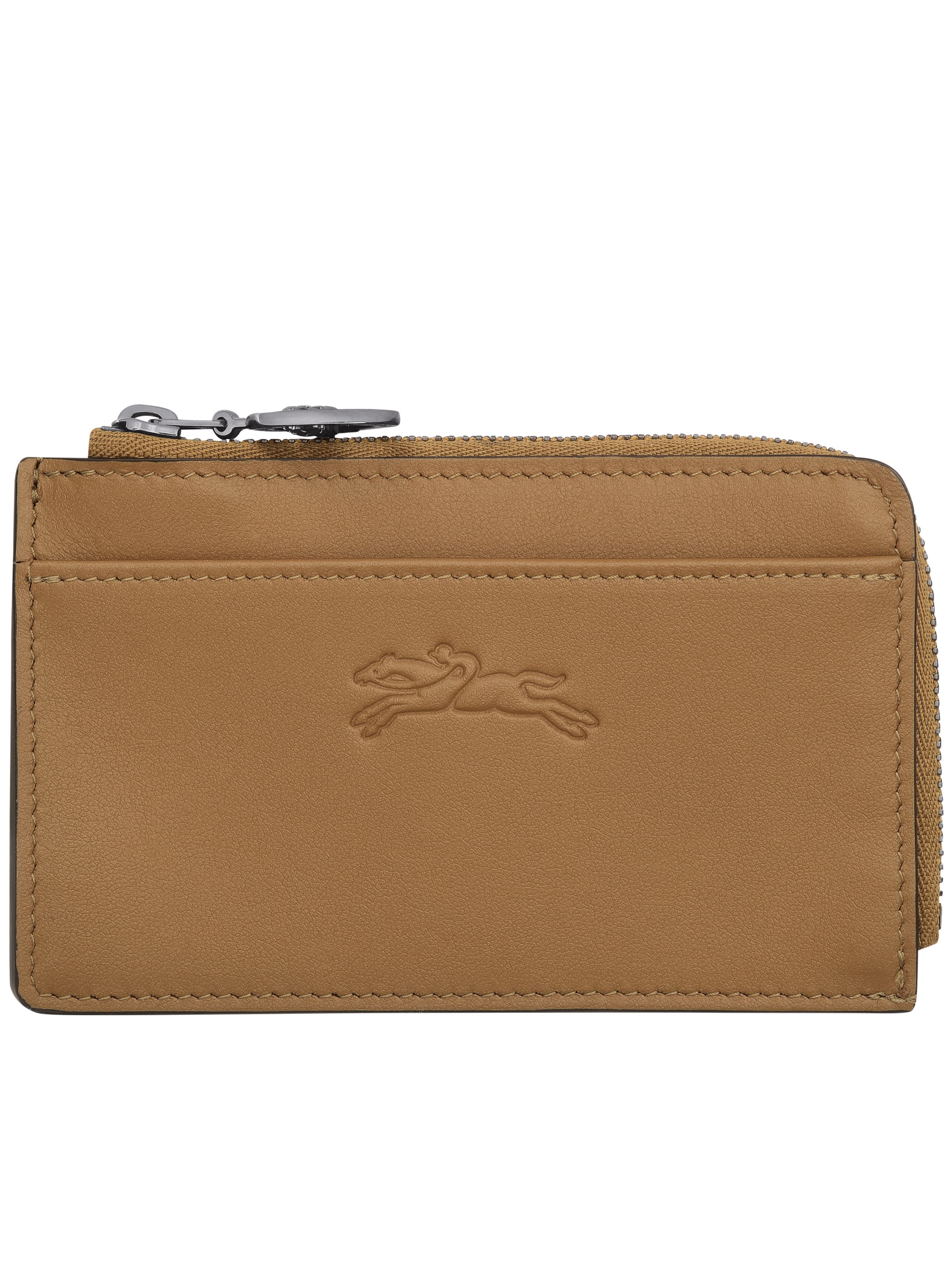 Longchamp Le Pliage Xtra Card Holder In Brown