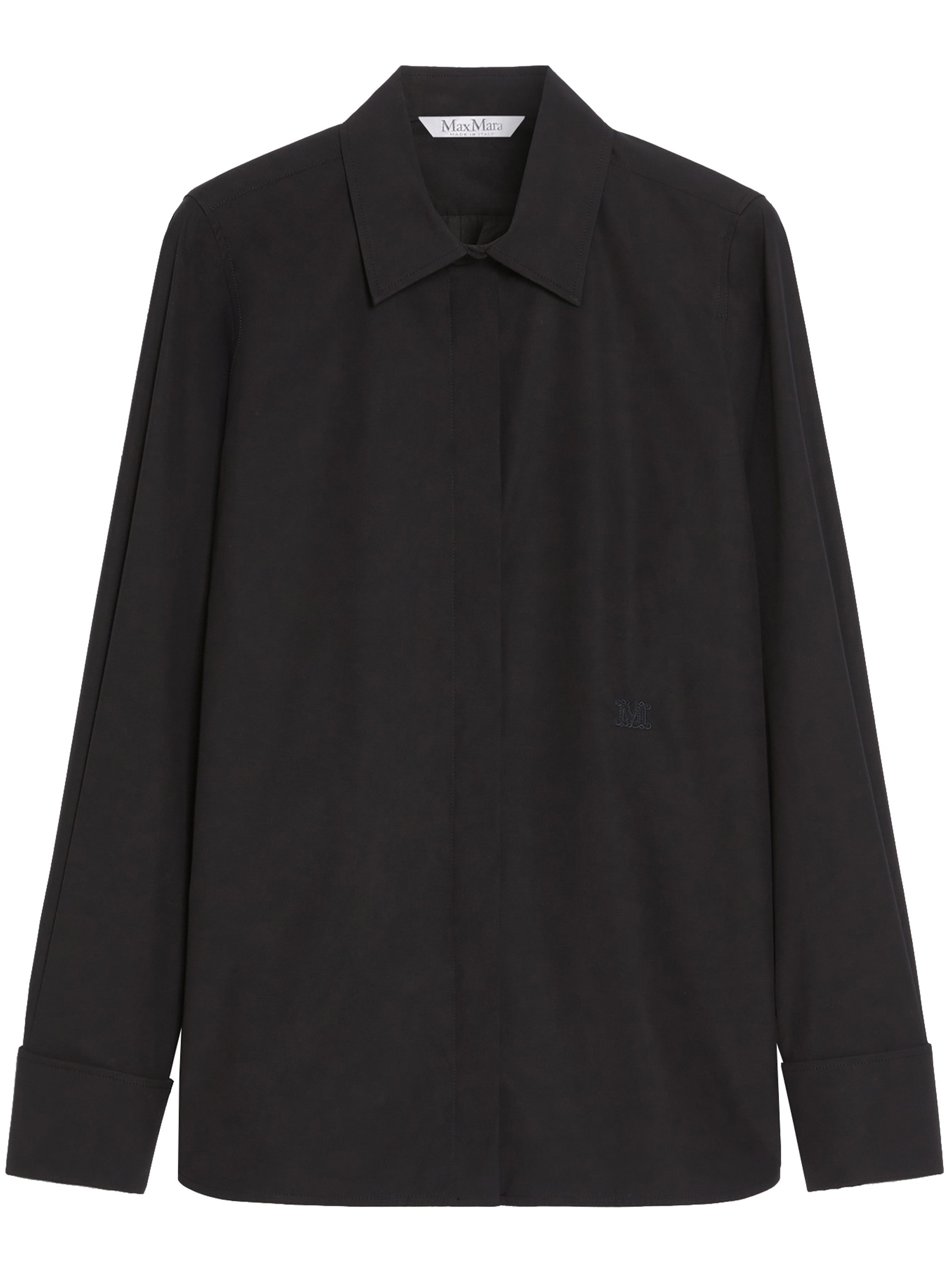 MAX MARA Stretch Cotton Crêpe Shirt　MAX MARA ストレッチコットンクレープシャツ MAX