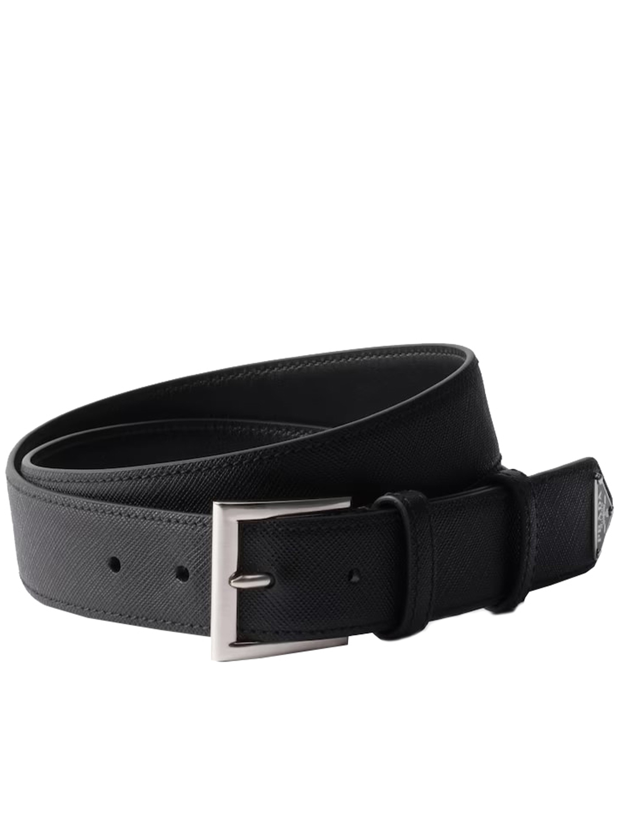 Prada PRADA Saffiano Calfskin Belt　PRADA サフィアーノ カーフスキン ベルト