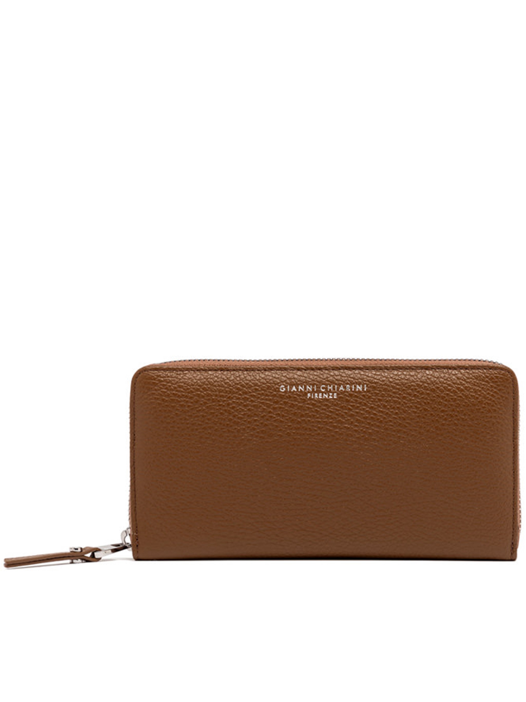 Gianni Chiarini Textured Leather Wallet For Every Occasion In Brown
