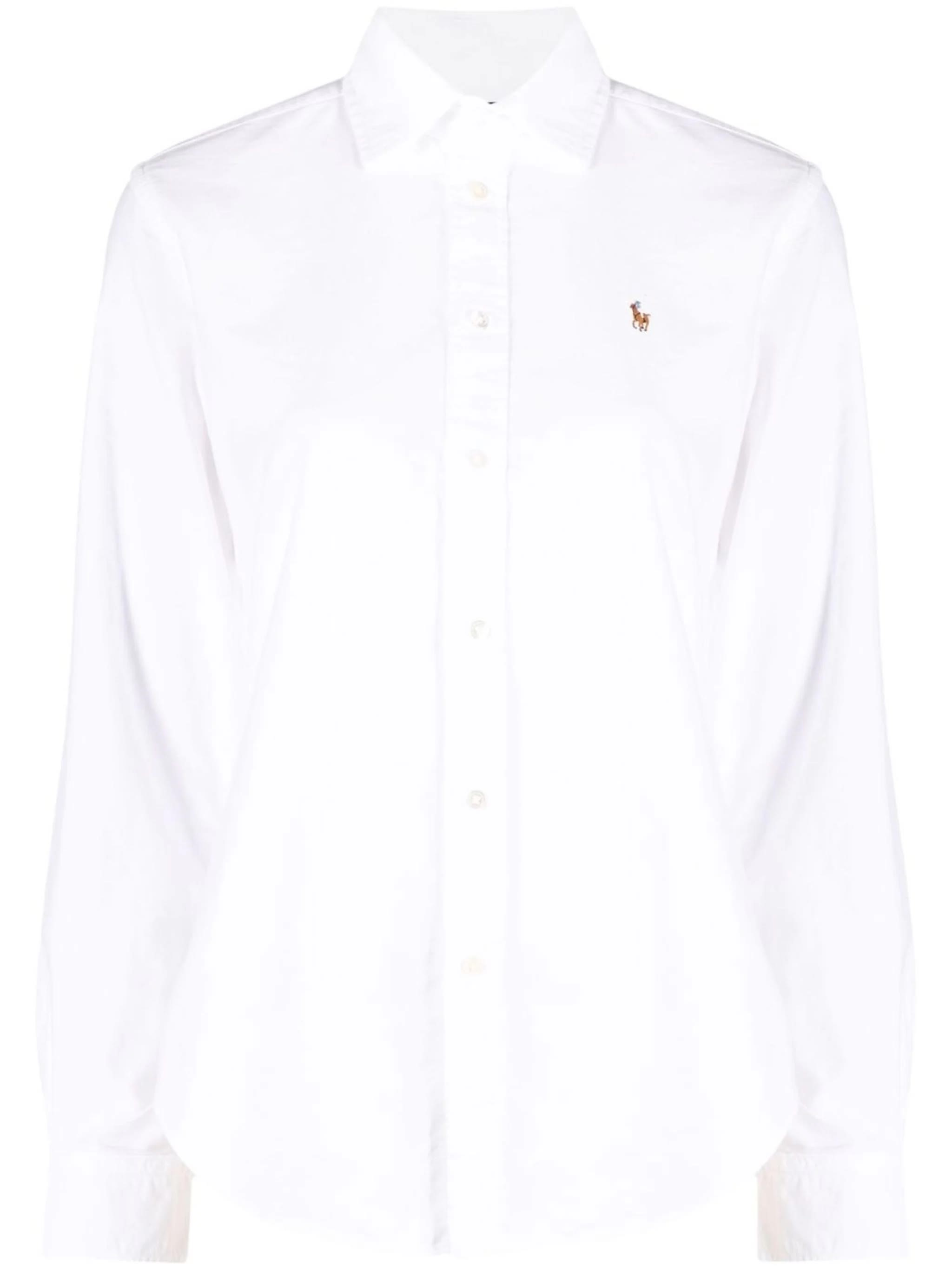 Polo Ralph Lauren Button Front Shirt In White