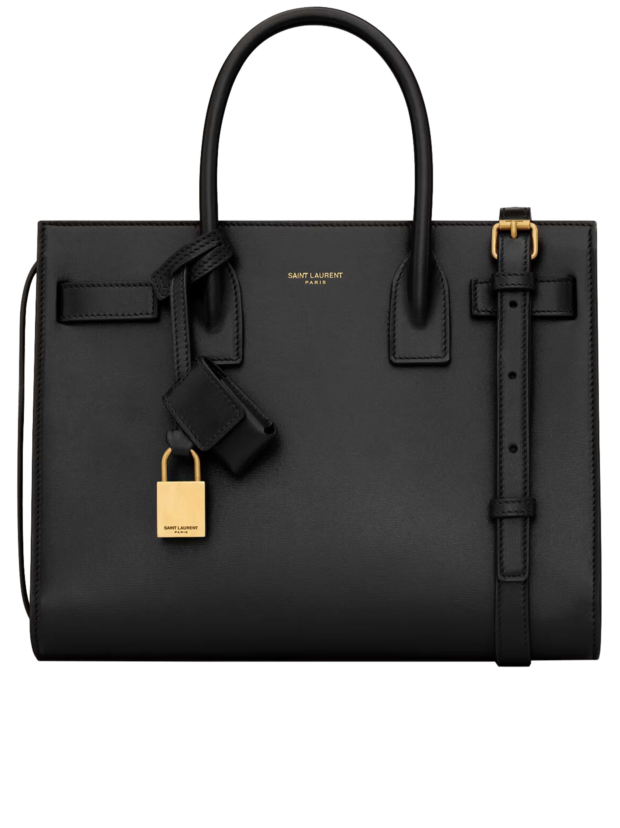 Saint Laurent Baby Sac De Jour Tote Bag In Black