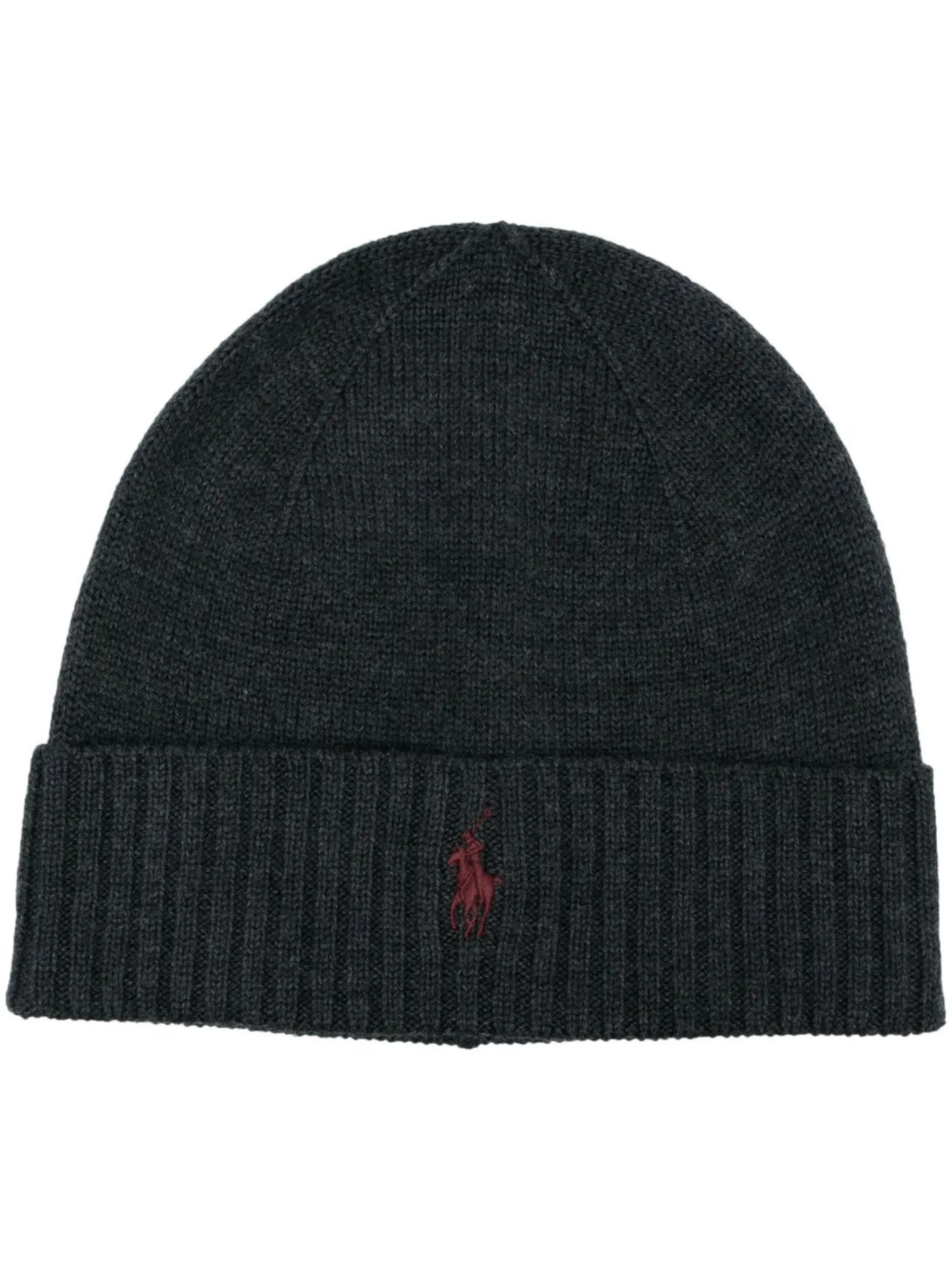 Polo Ralph Lauren Wool Beanie Hats Grey