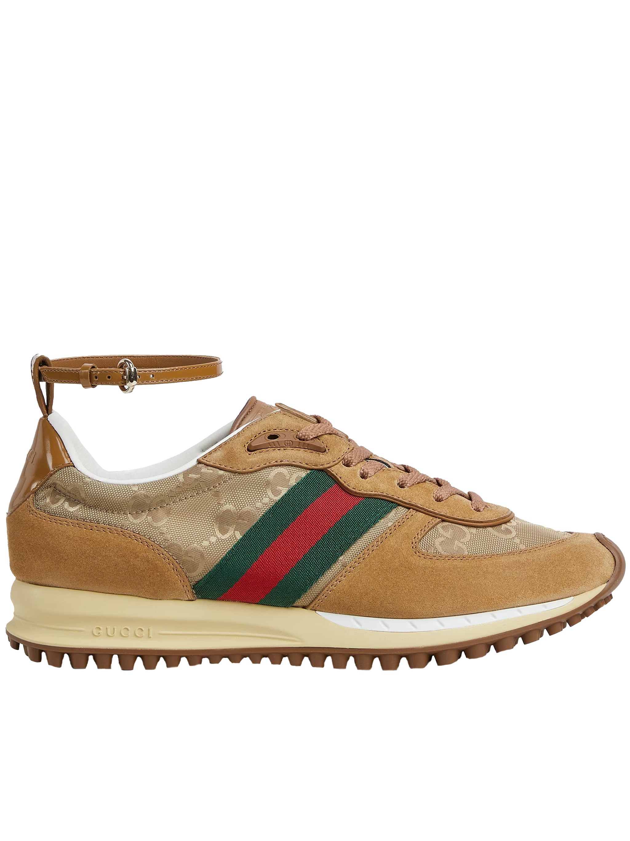 Gucci Re-motion Sneakers In Brown