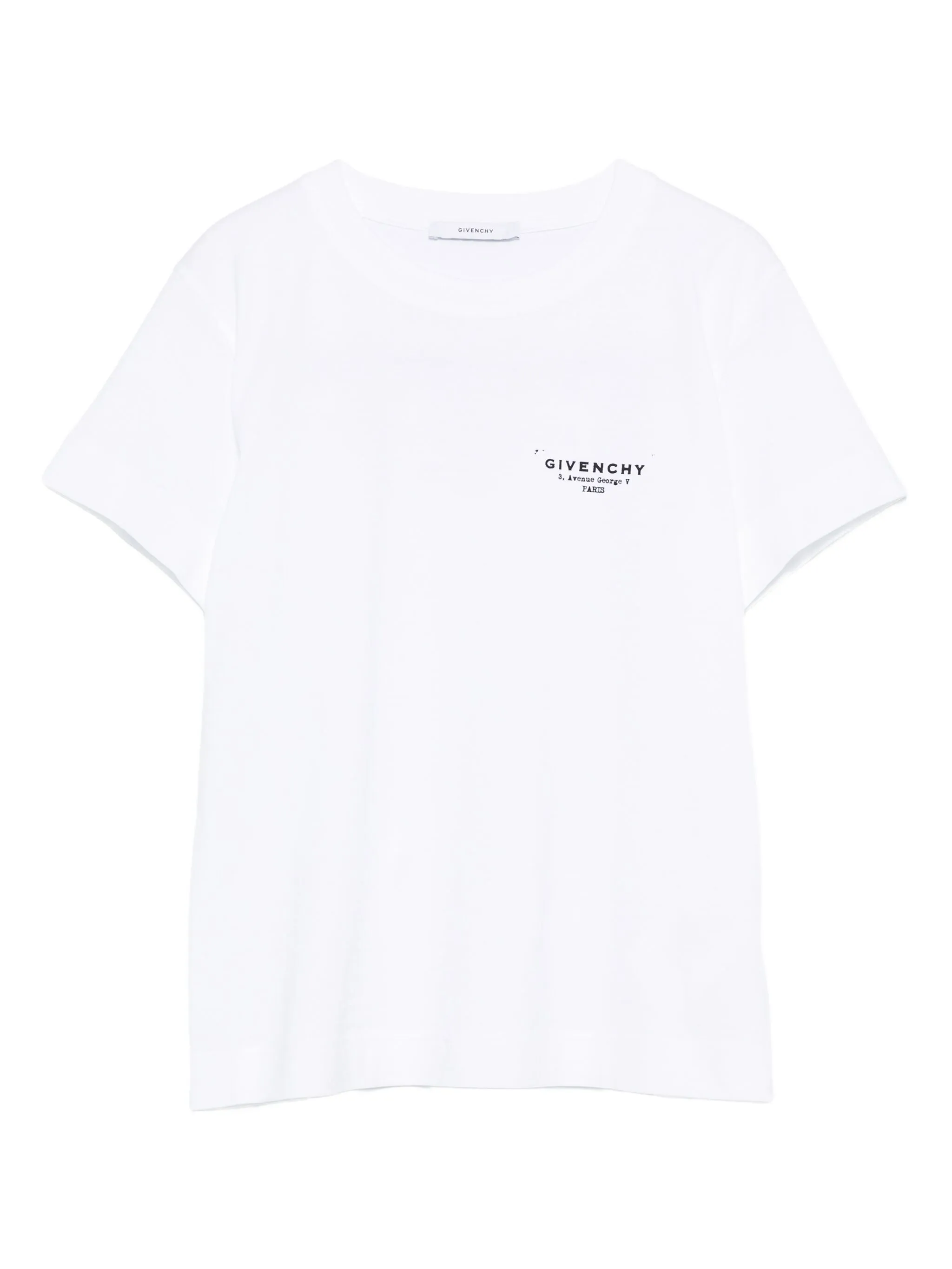 Givenchy T-shirt In Puro Cotone In White