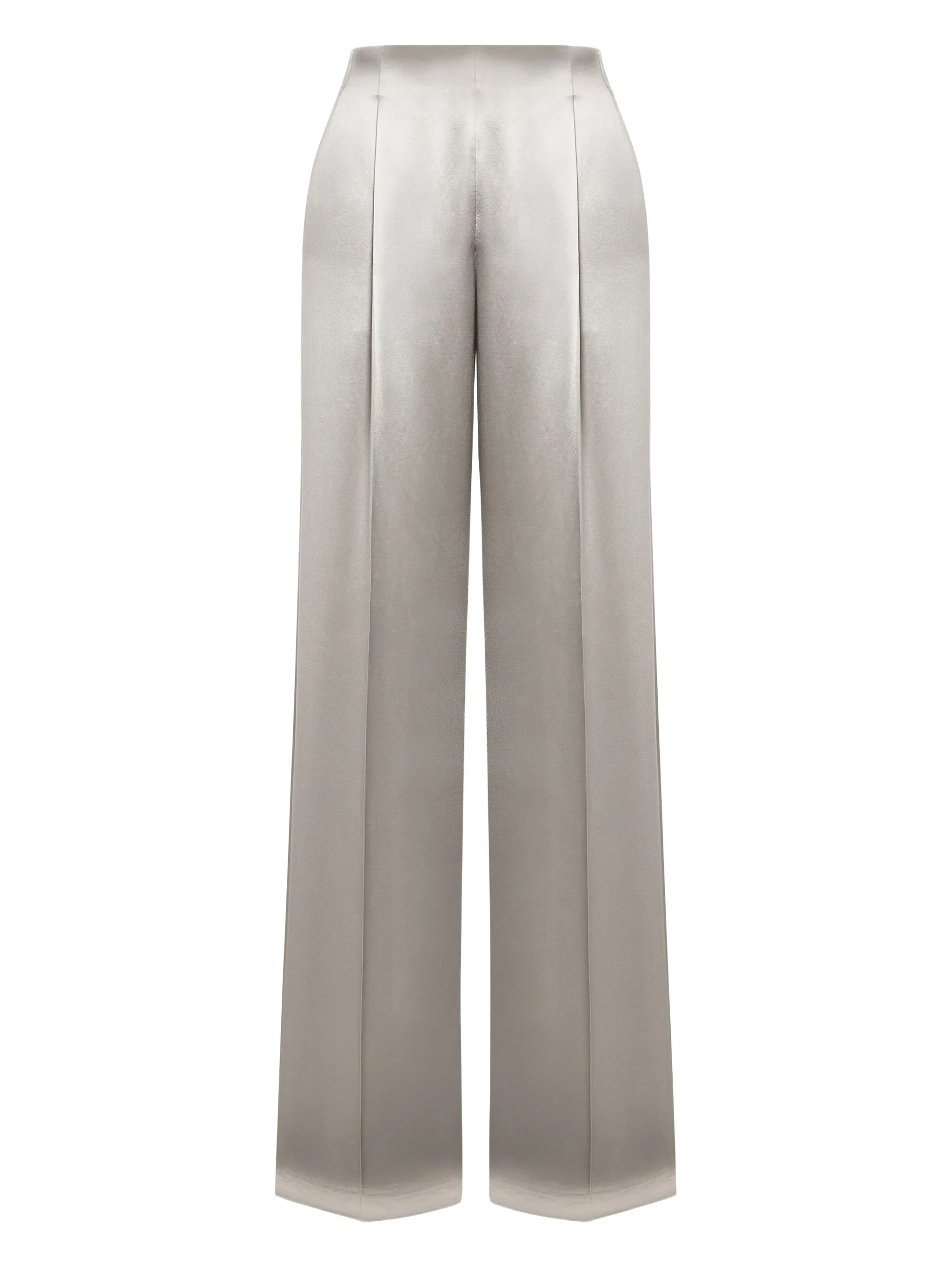 Alberta Ferretti High-waisted Trousers In Black