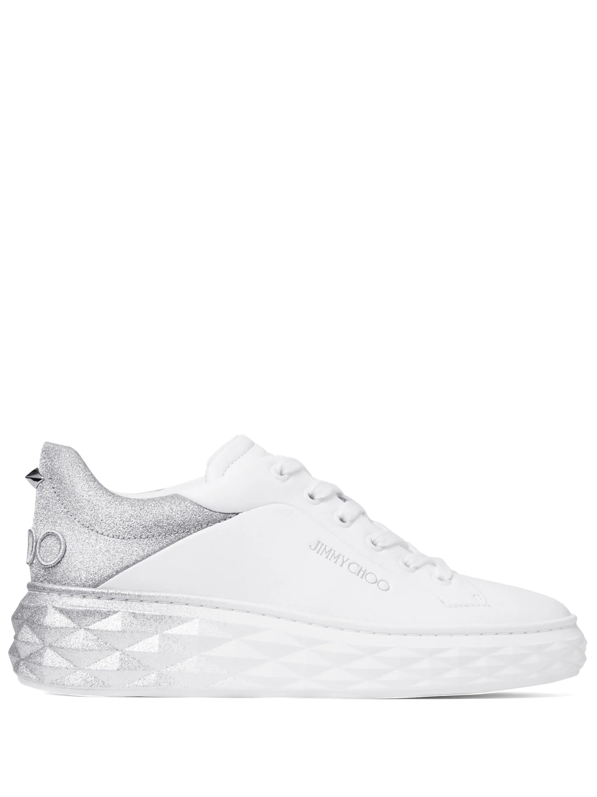 Jimmy Choo Diamond Maxi F Ii In White