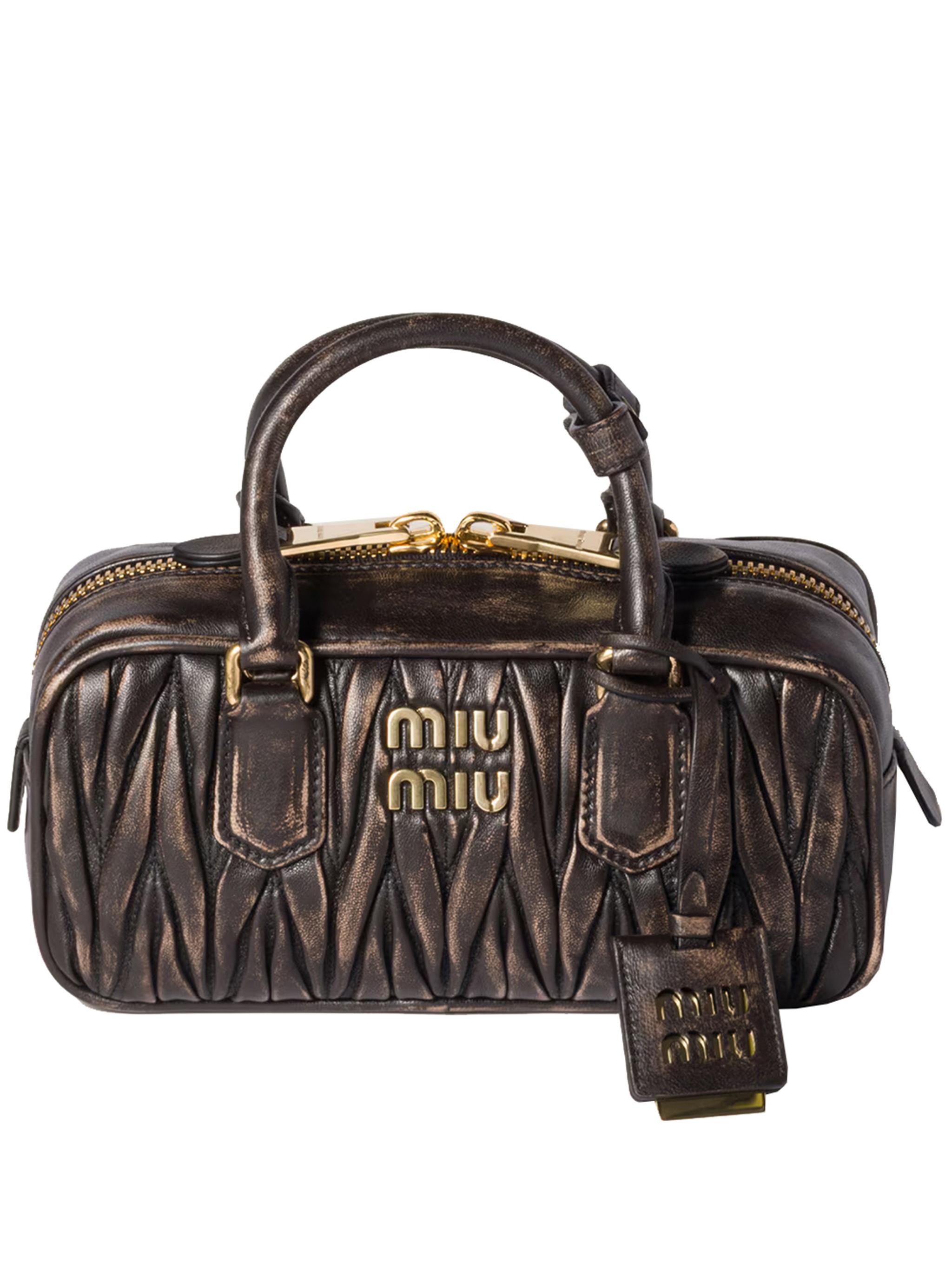Miu Miu Arcadie Quilted Nappa Bag