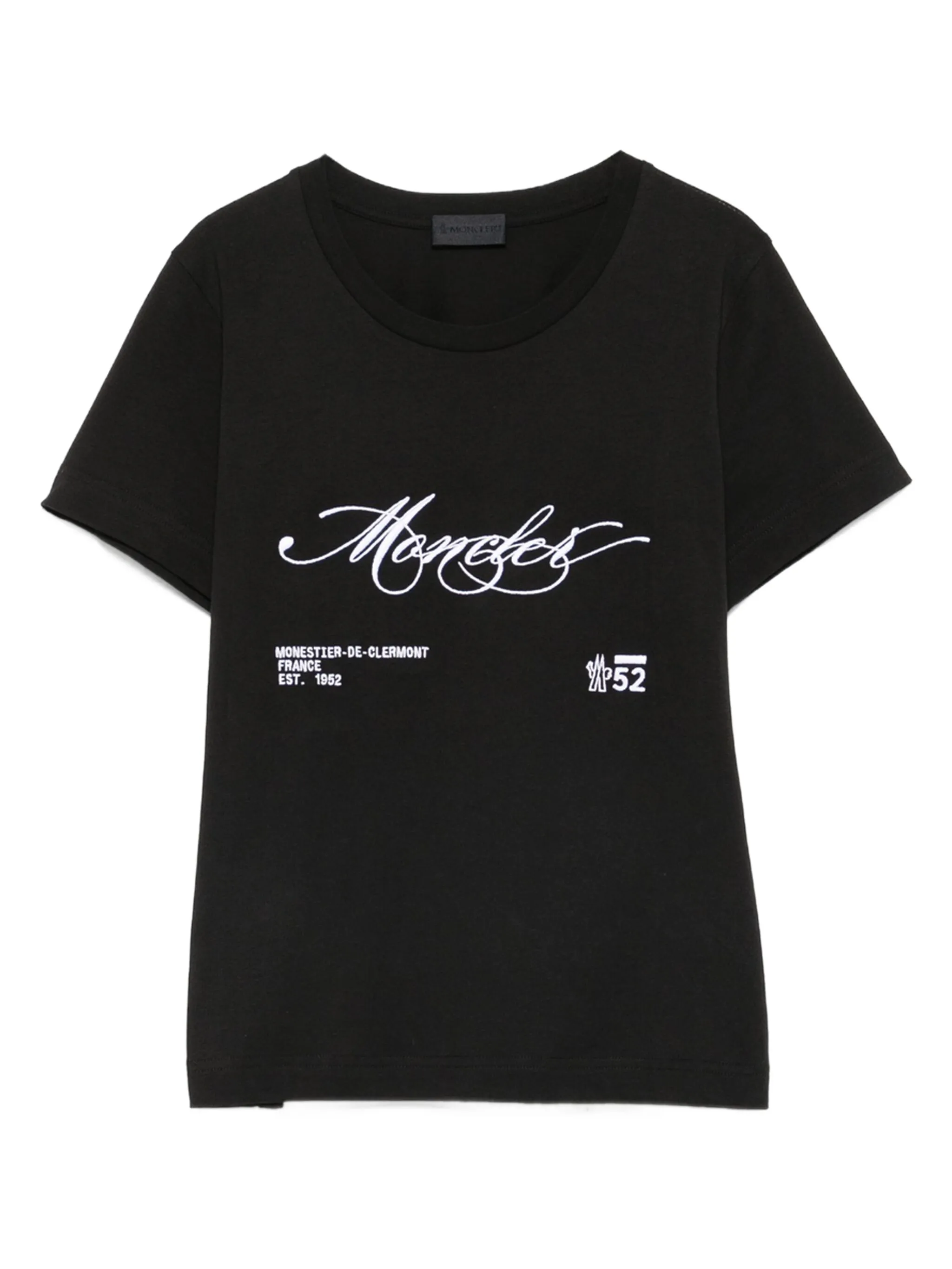 Moncler T-shirt In Black