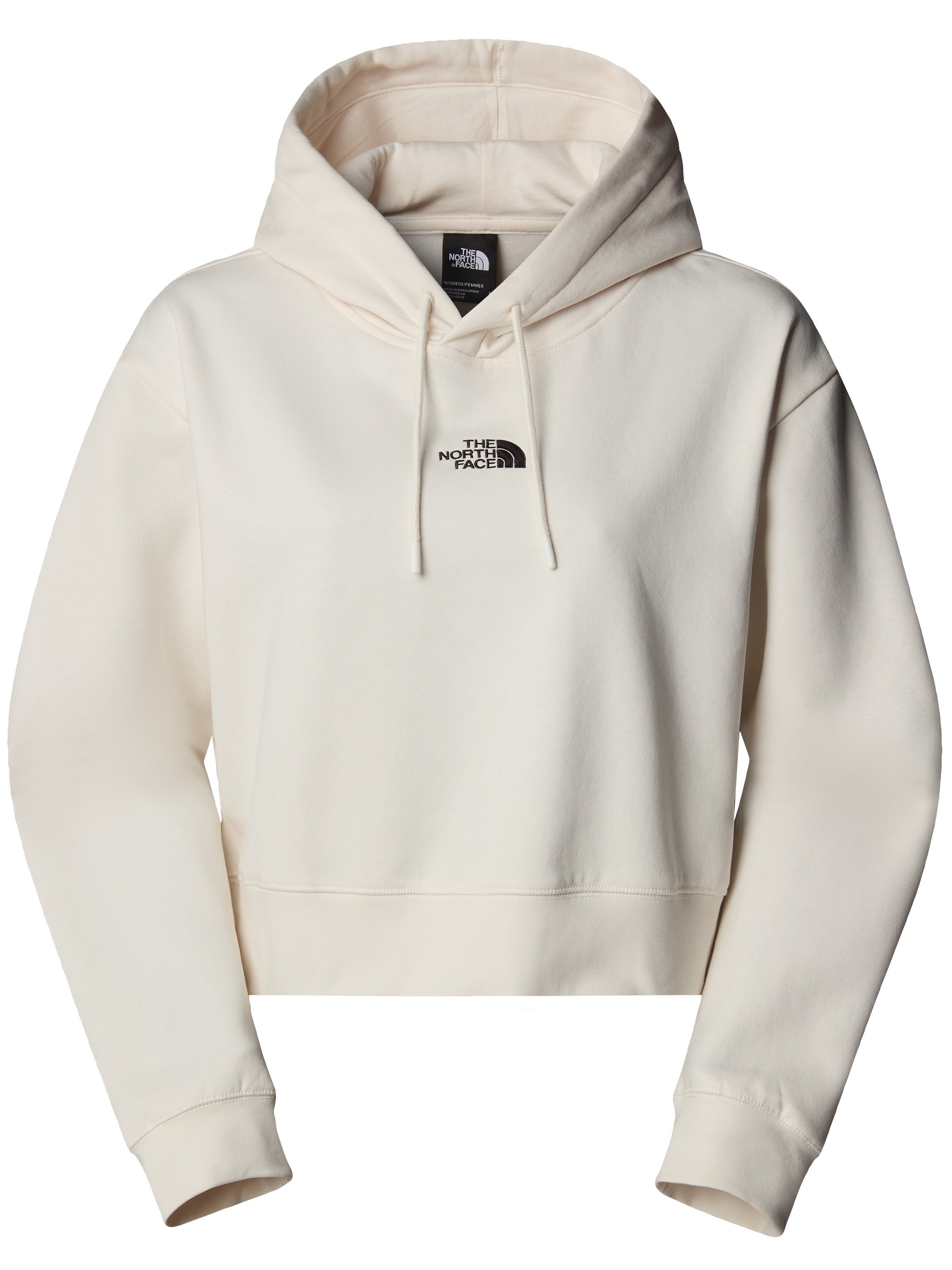 The North Face Essential Crop Hoodie In Neutral