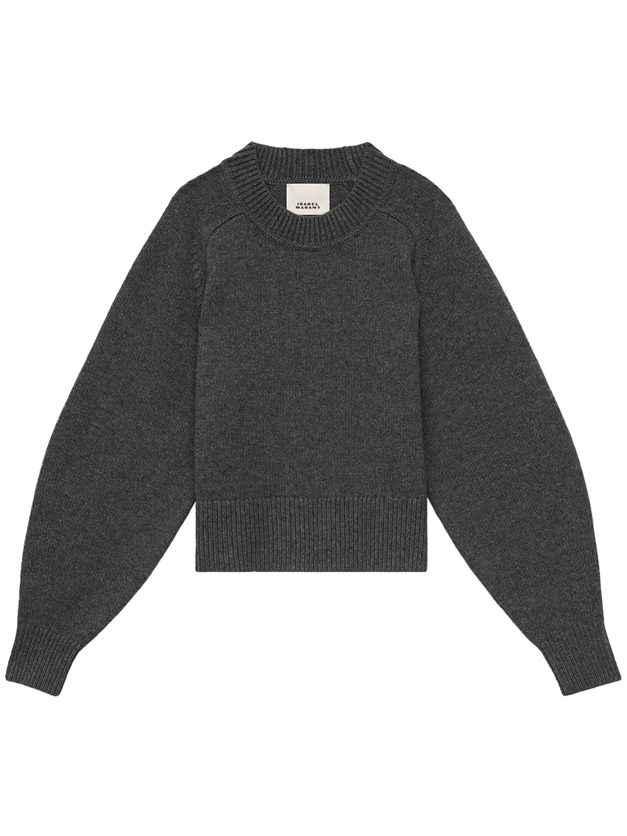 Isabel Marant Leandra Pullover In Gray