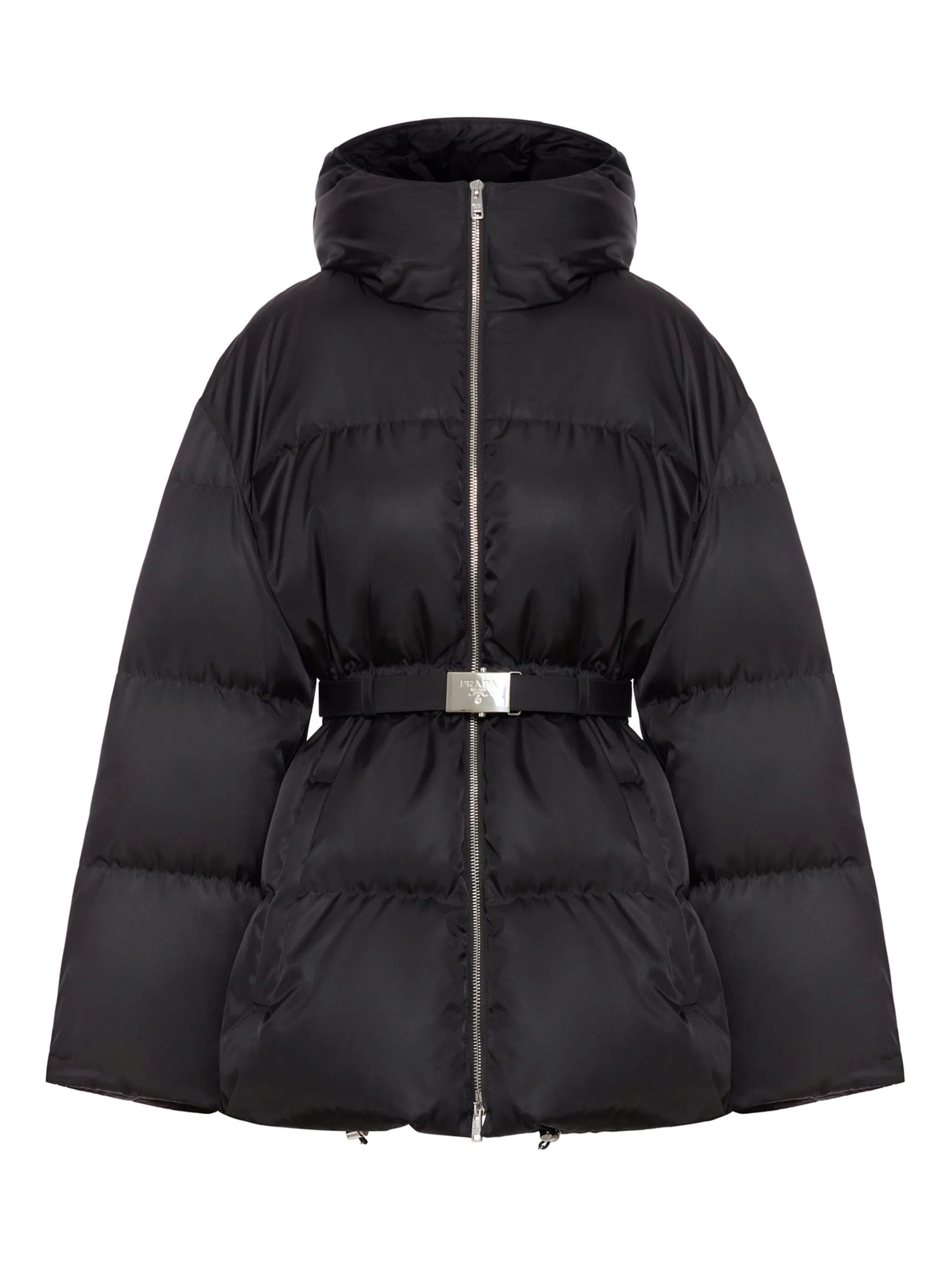 Prada Down Jacket In Black