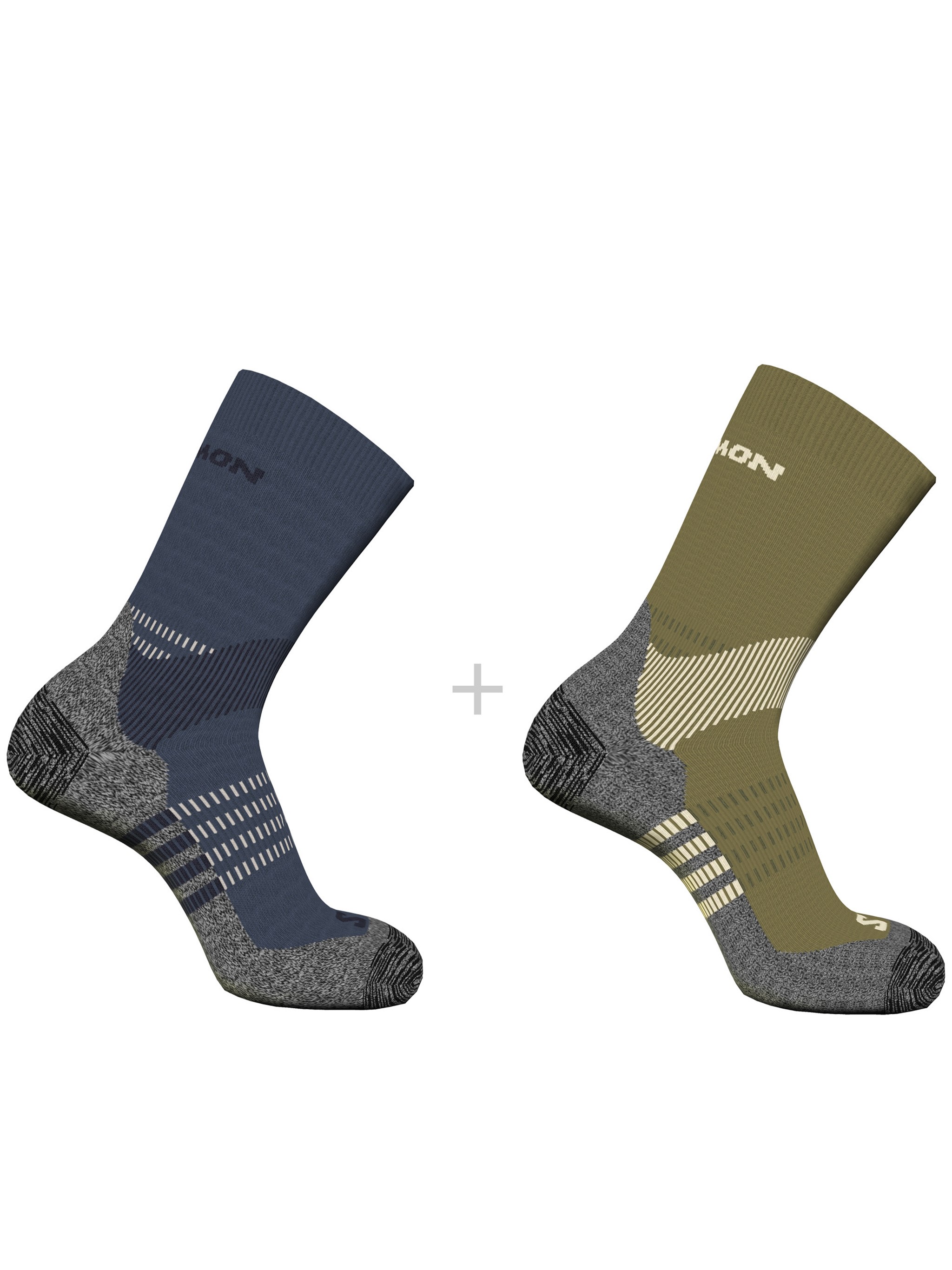 Salomon X Ultra Access Crew 2-pack In Multi