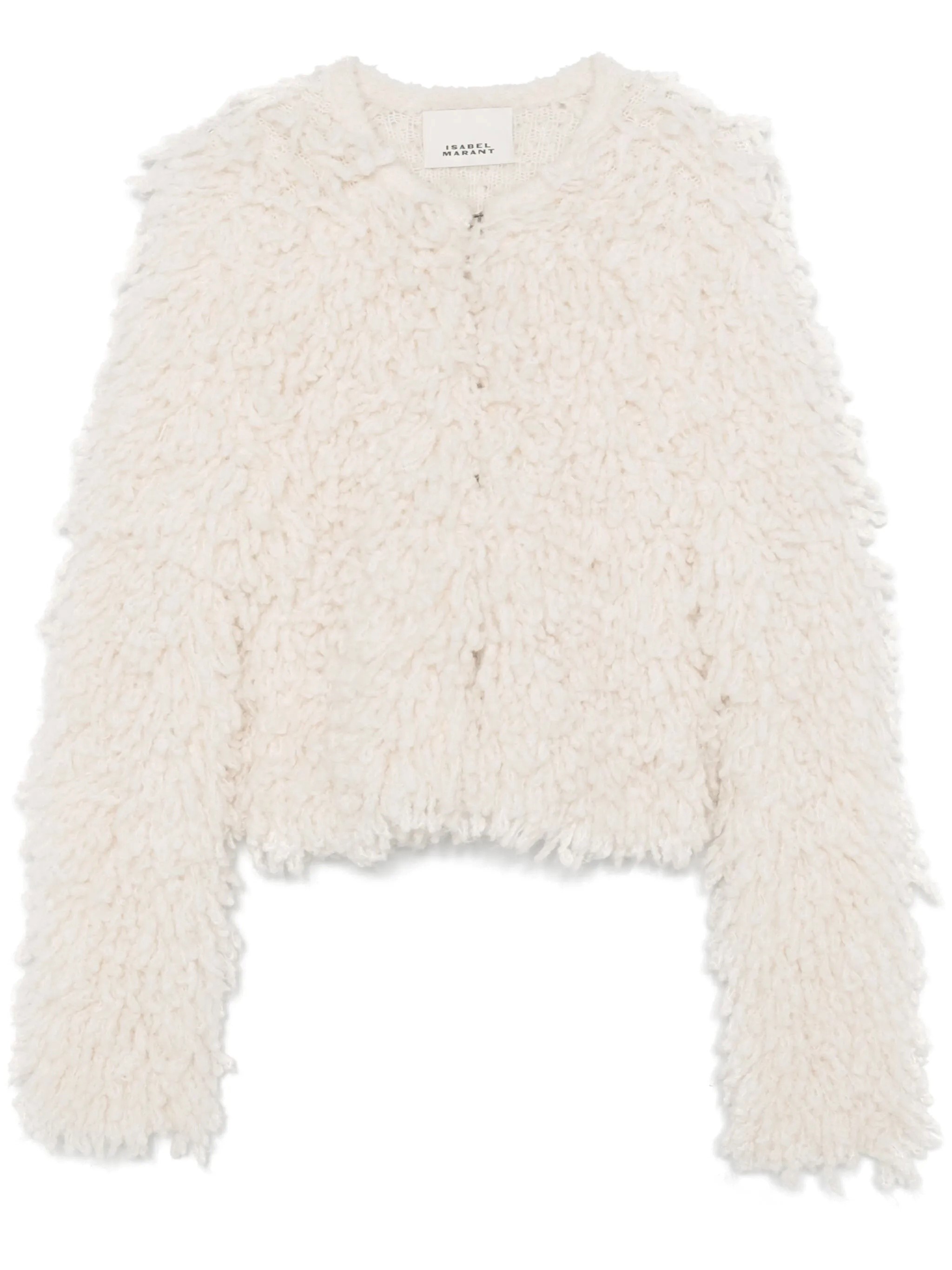 Isabel Marant Women Fedra Wool Blend Jacket In Neutral