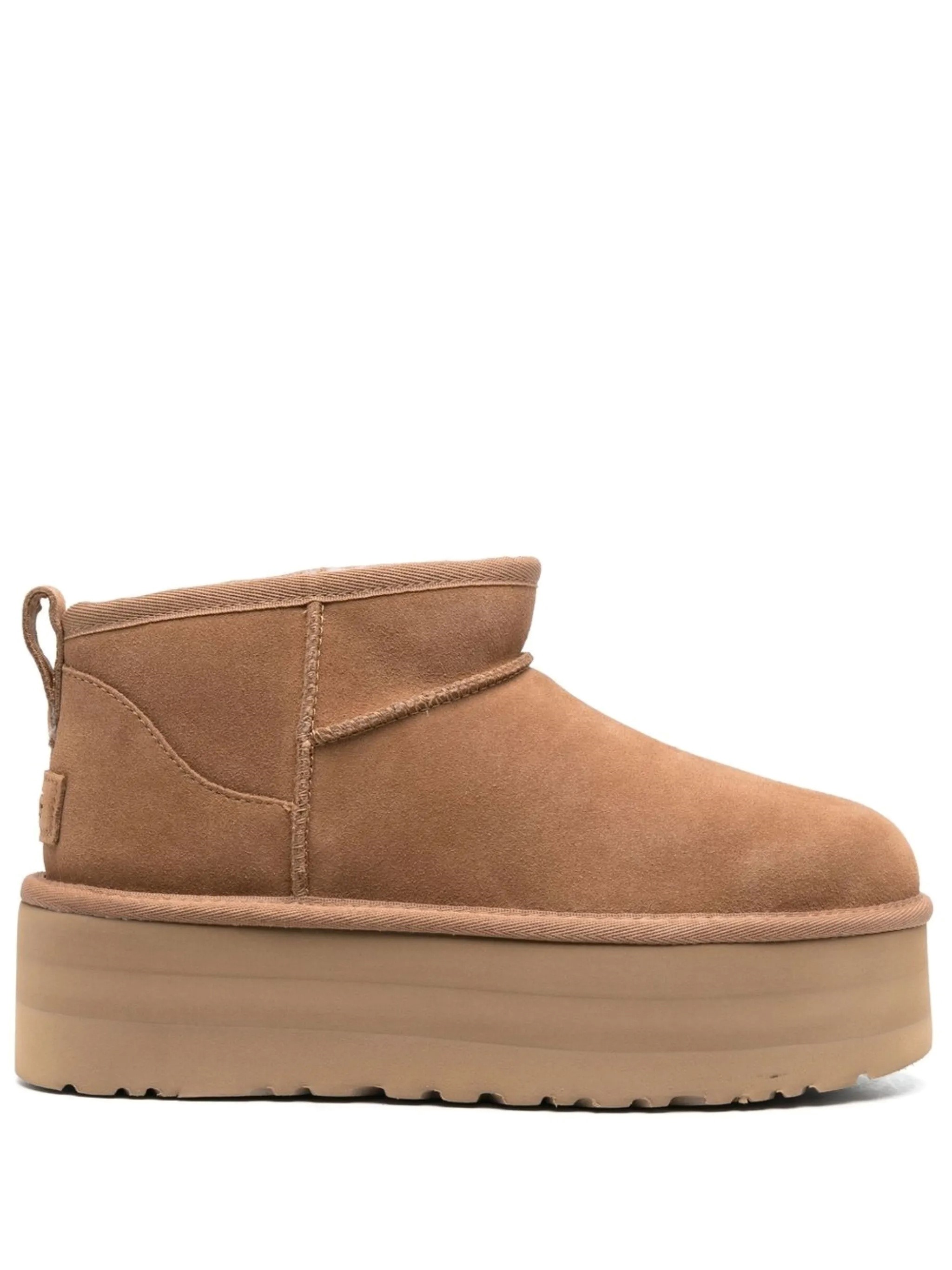 Ugg W Classic Ultra Mini Platform In Brown