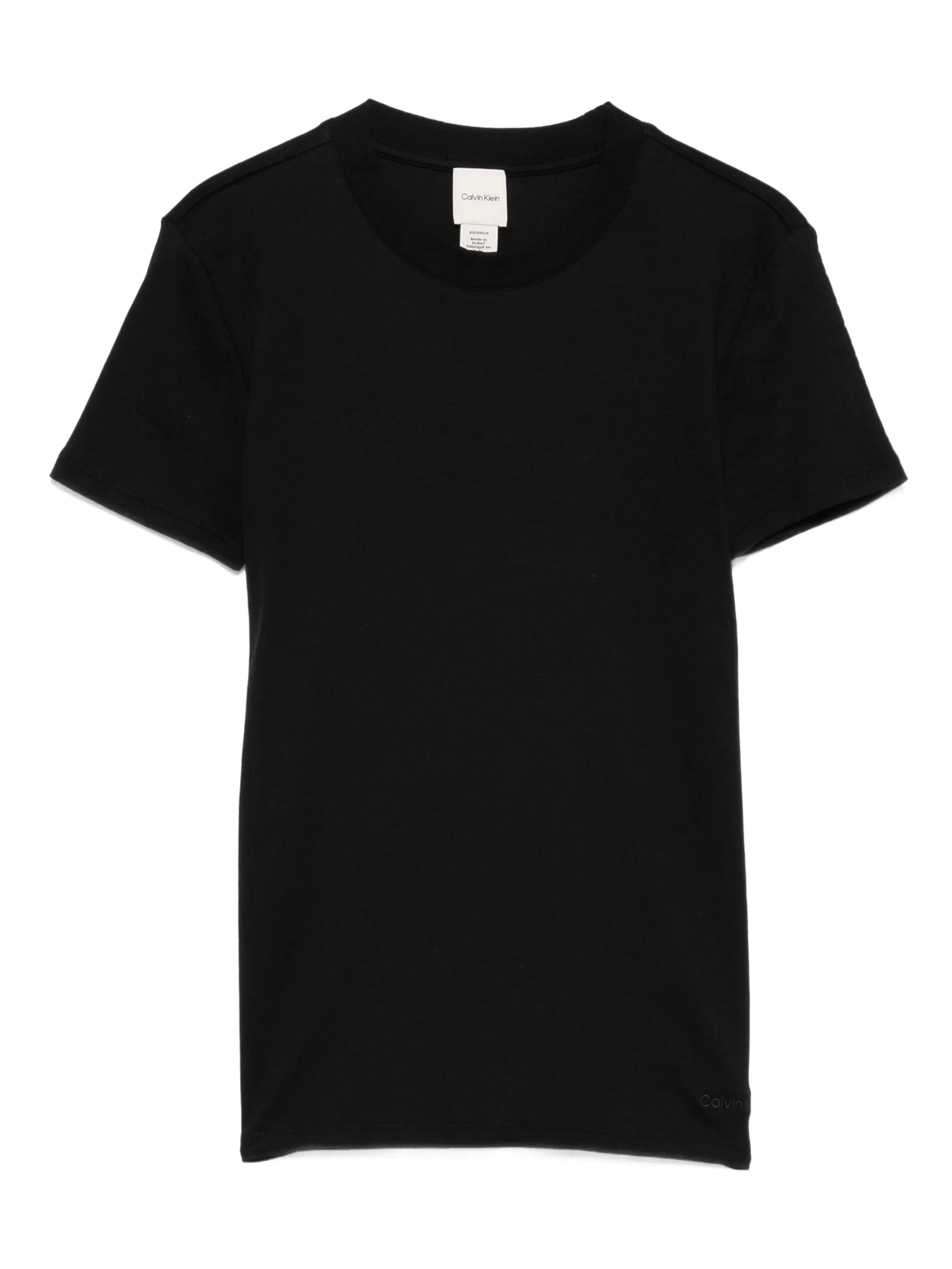 Calvin Klein Supima Crewneck In Black