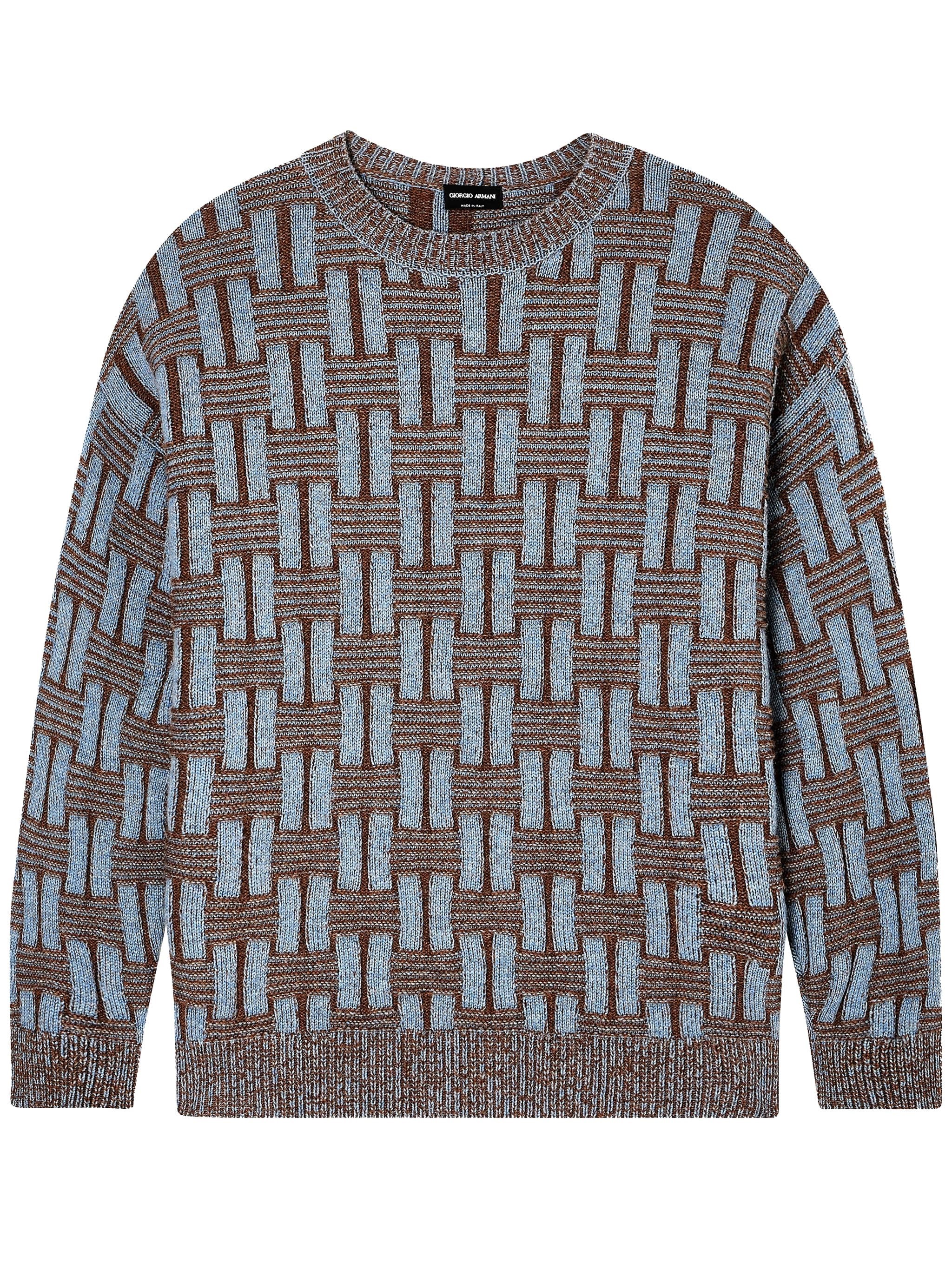 Giorgio Armani Sweater In Gray