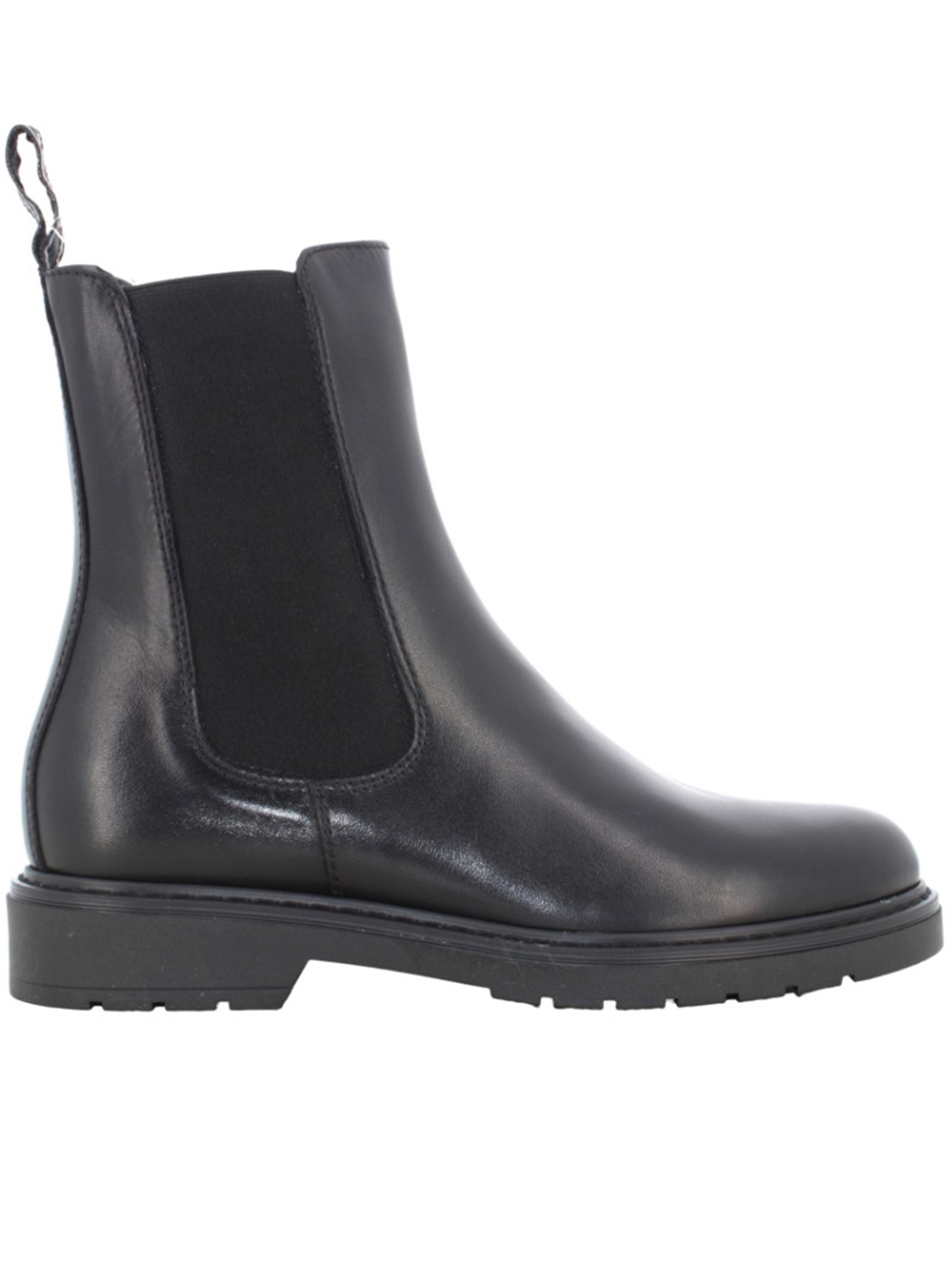 Nero Giardini Elastic-panel Chelsea Boots In Black