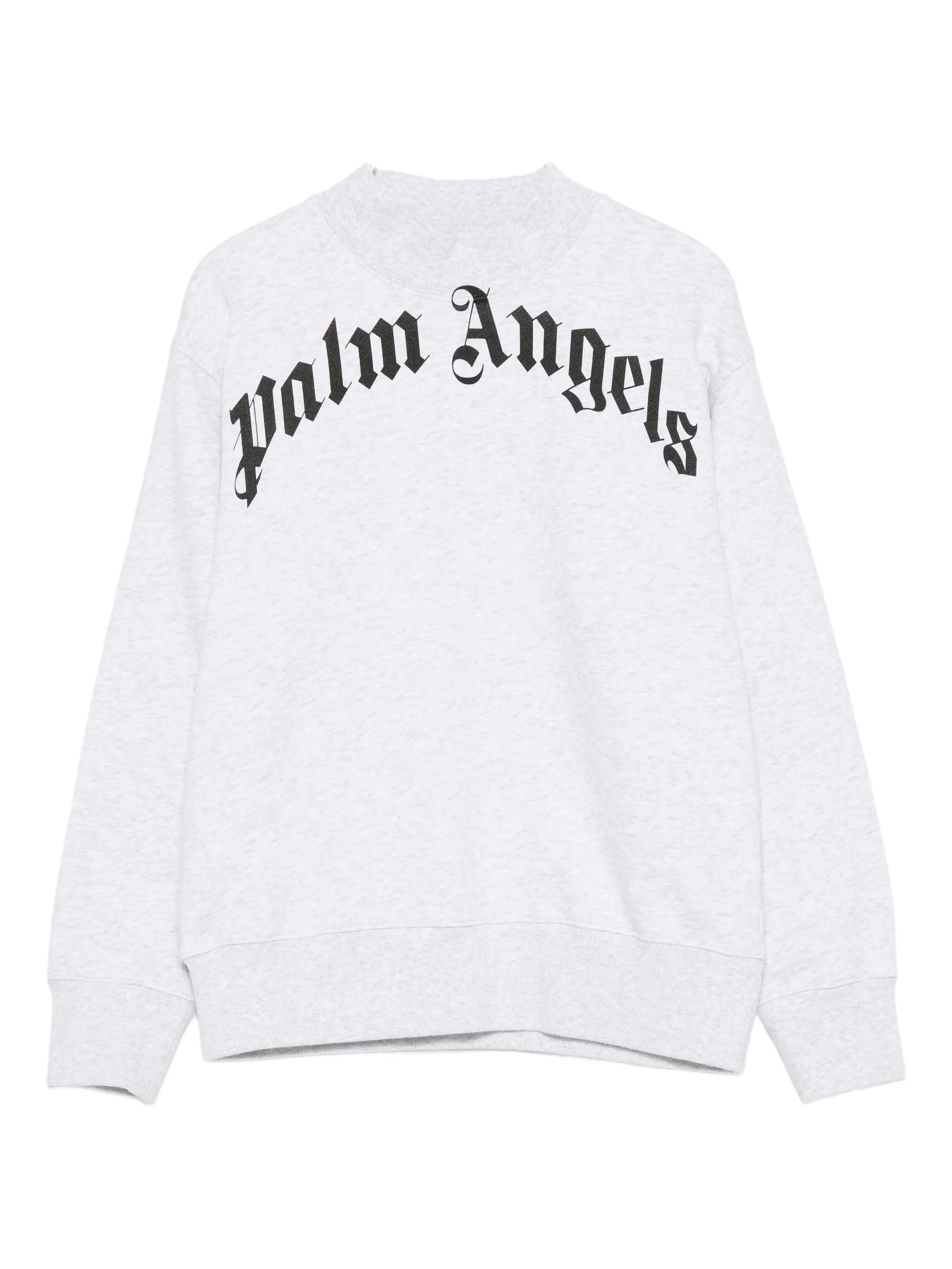 PALM ANGELS KIDS Classic Curved Crewneck　PALM ANGELS KIDS クラシック カーブ クルーネック PALM