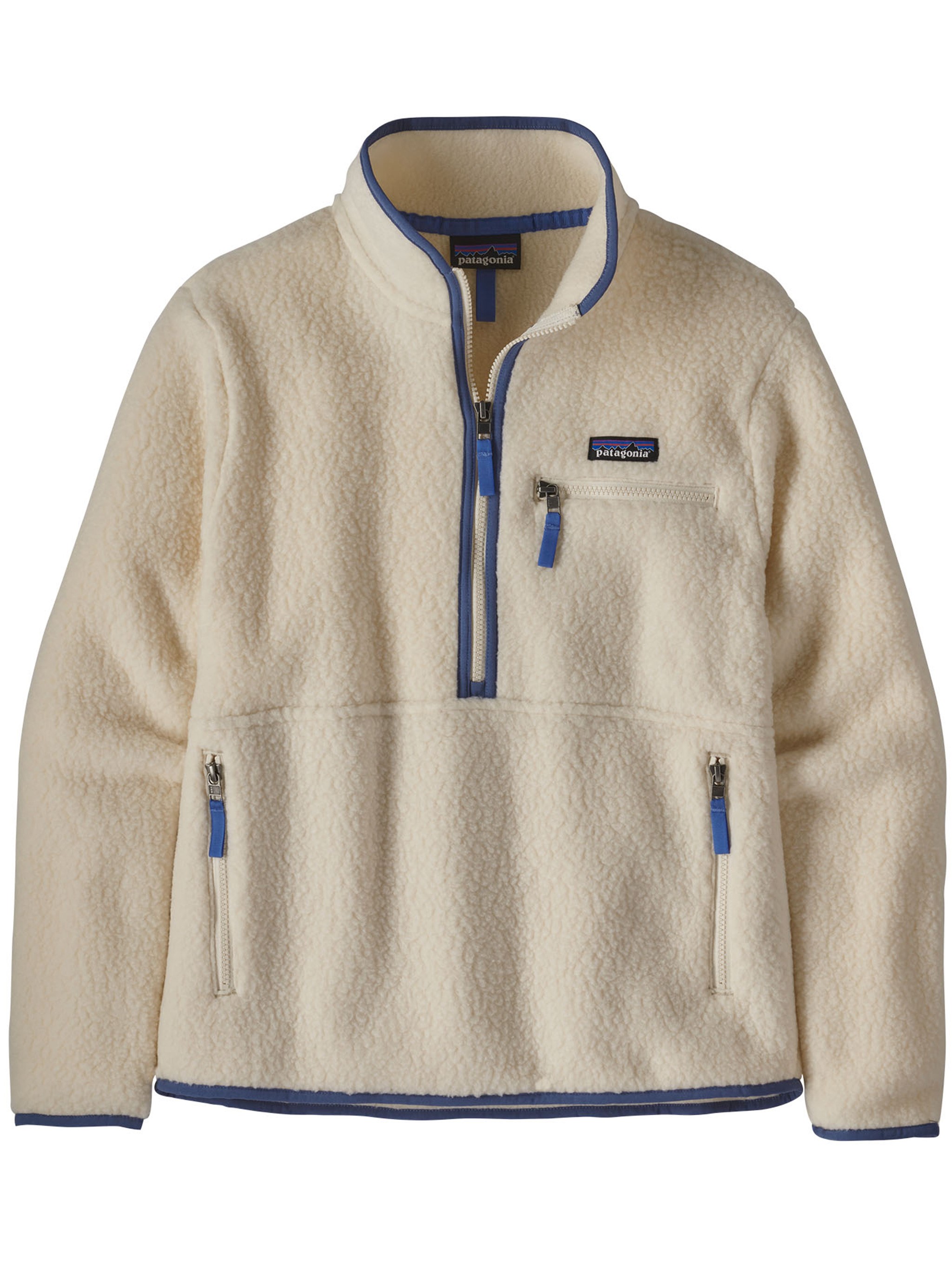 Patagonia Retro Pile Marsupial Half-zip Sweatshirt In Neutral
