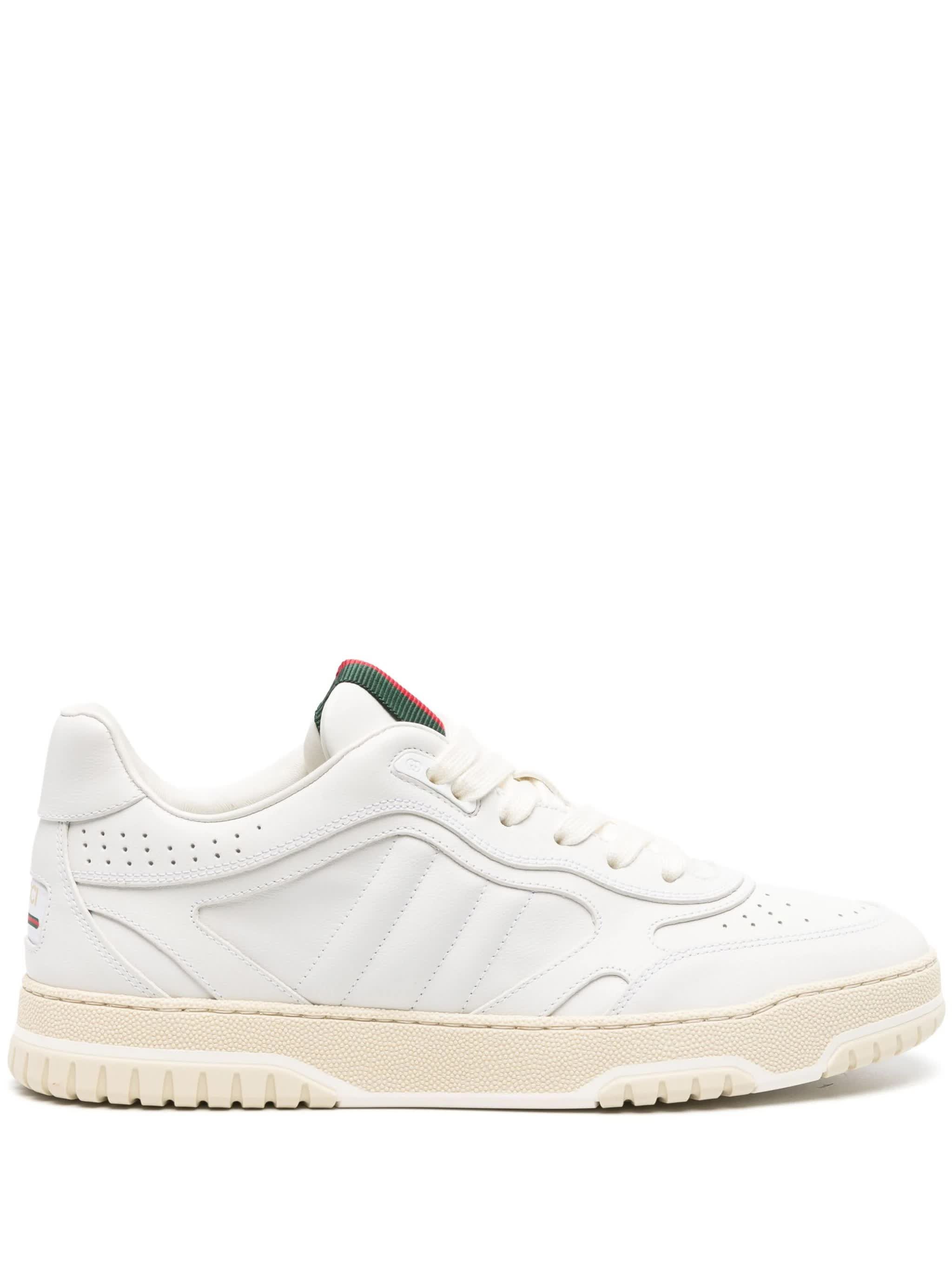 Gucci Re-web Sneakers In White