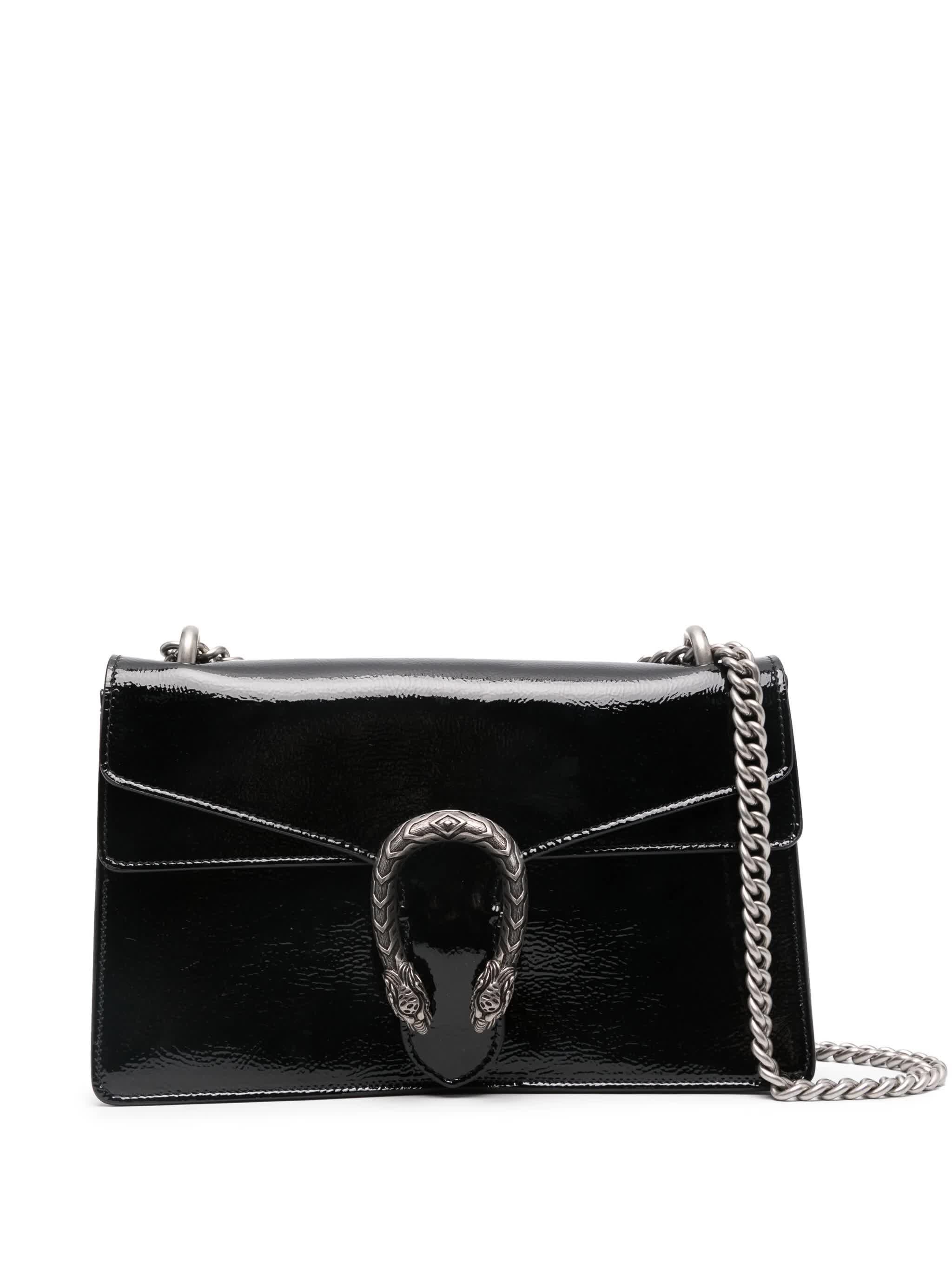 Gucci Dionysus Medium Patent Leather Shoulder Bag